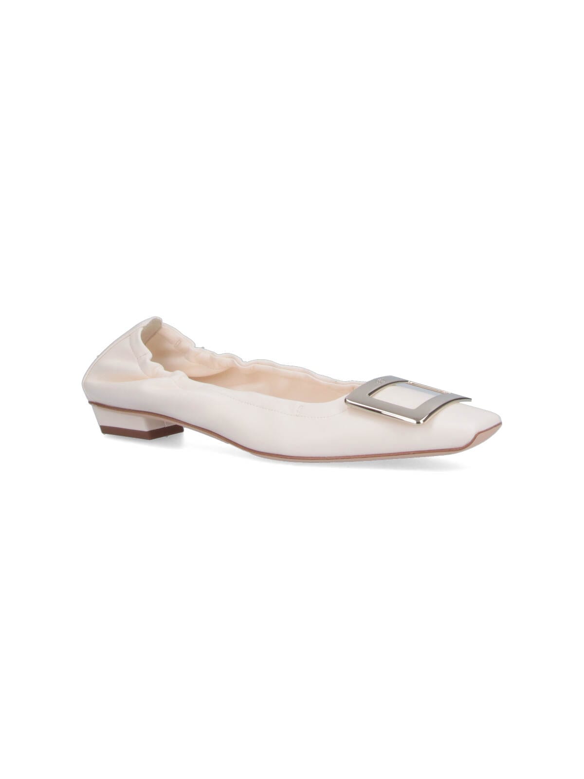 Roger Vivier Women Belle Vivier Elastic Dec 25 In White