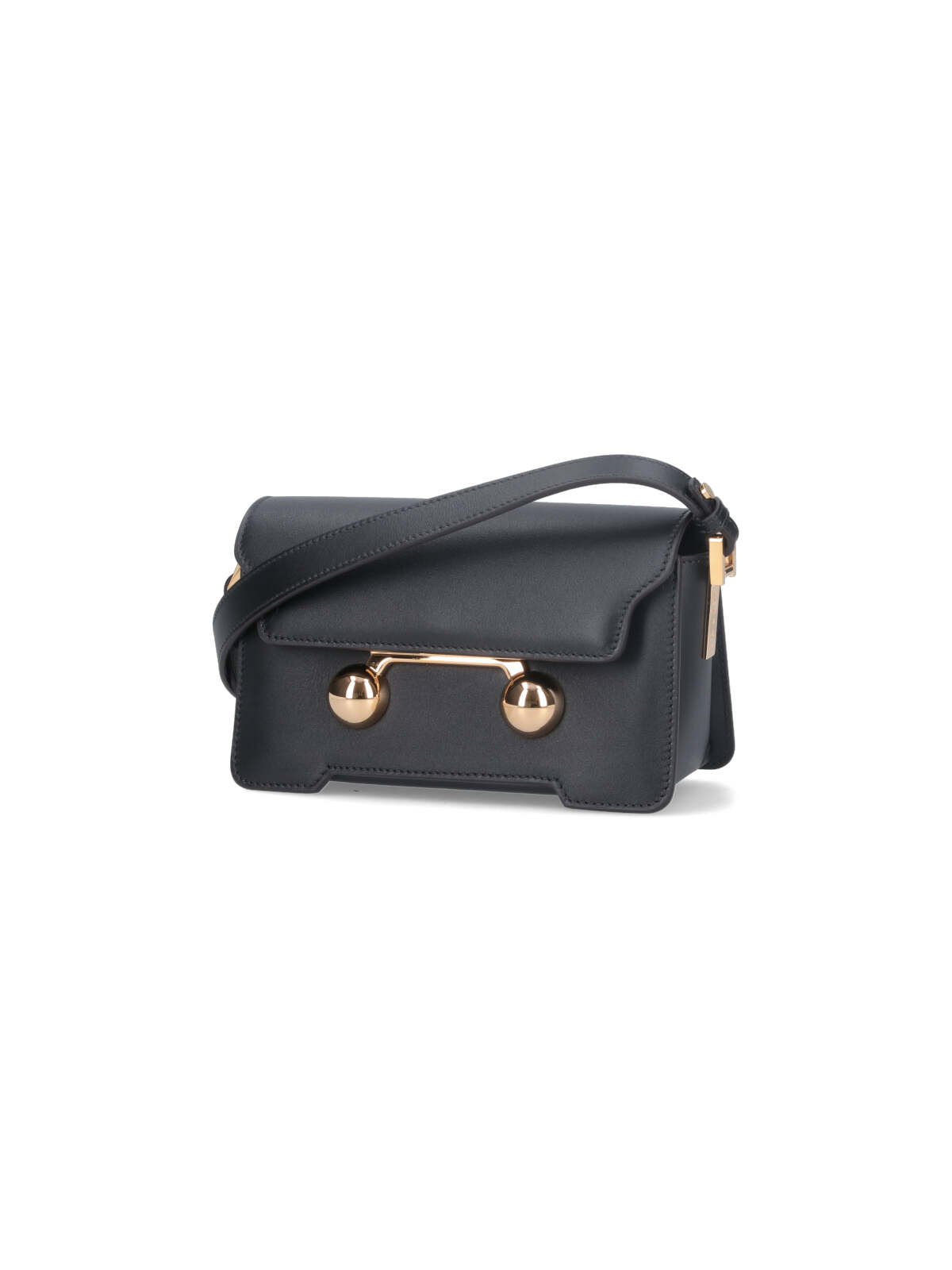 Shop Marni Trunkaroo Mini Bag In Black