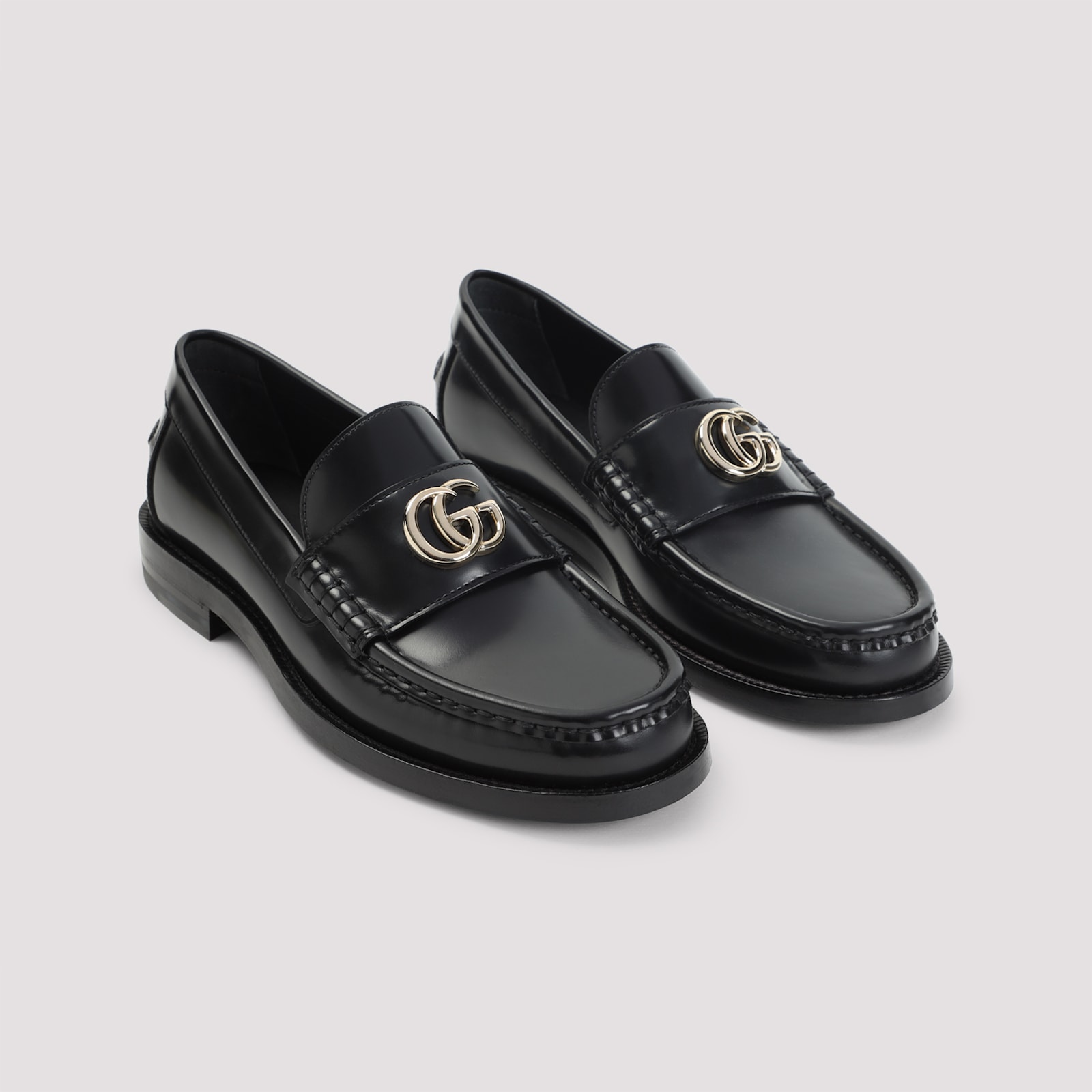 Gucci Double G Loafers Women In Black