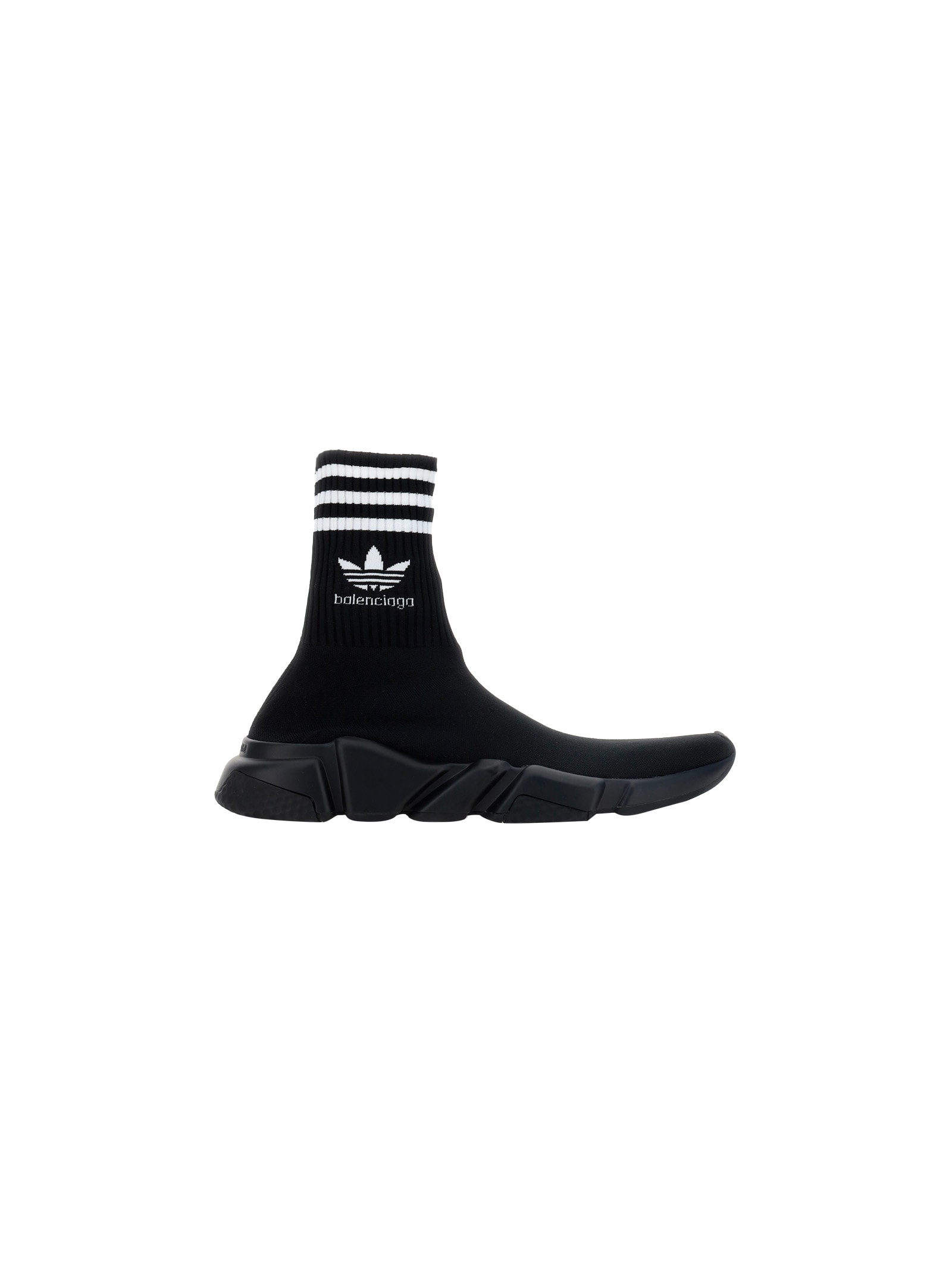 Shop Balenciaga Speed Sneakers X Adidas In Black