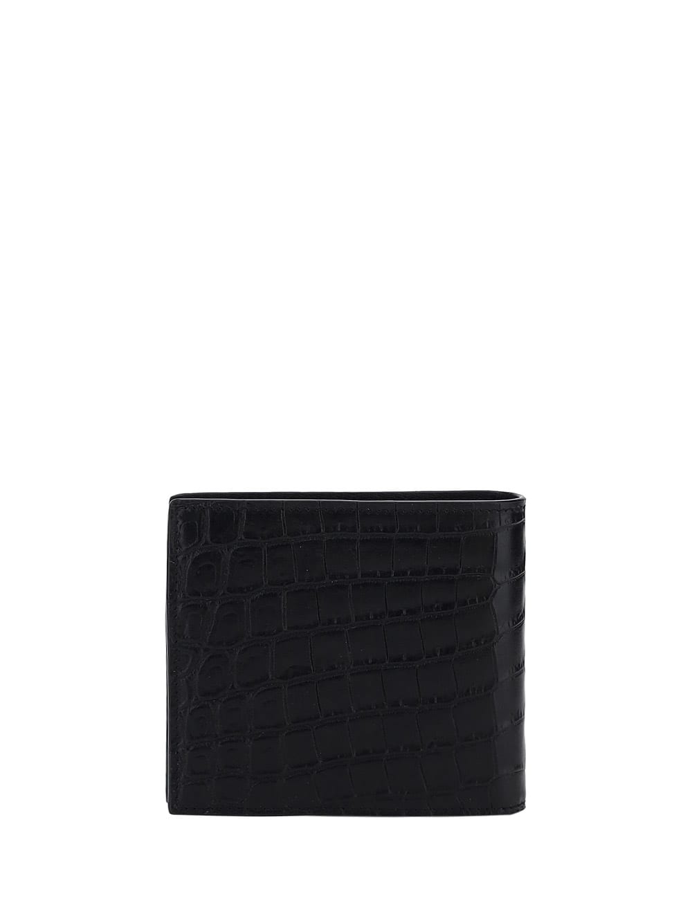 Shop Saint Laurent Wallet In Nero