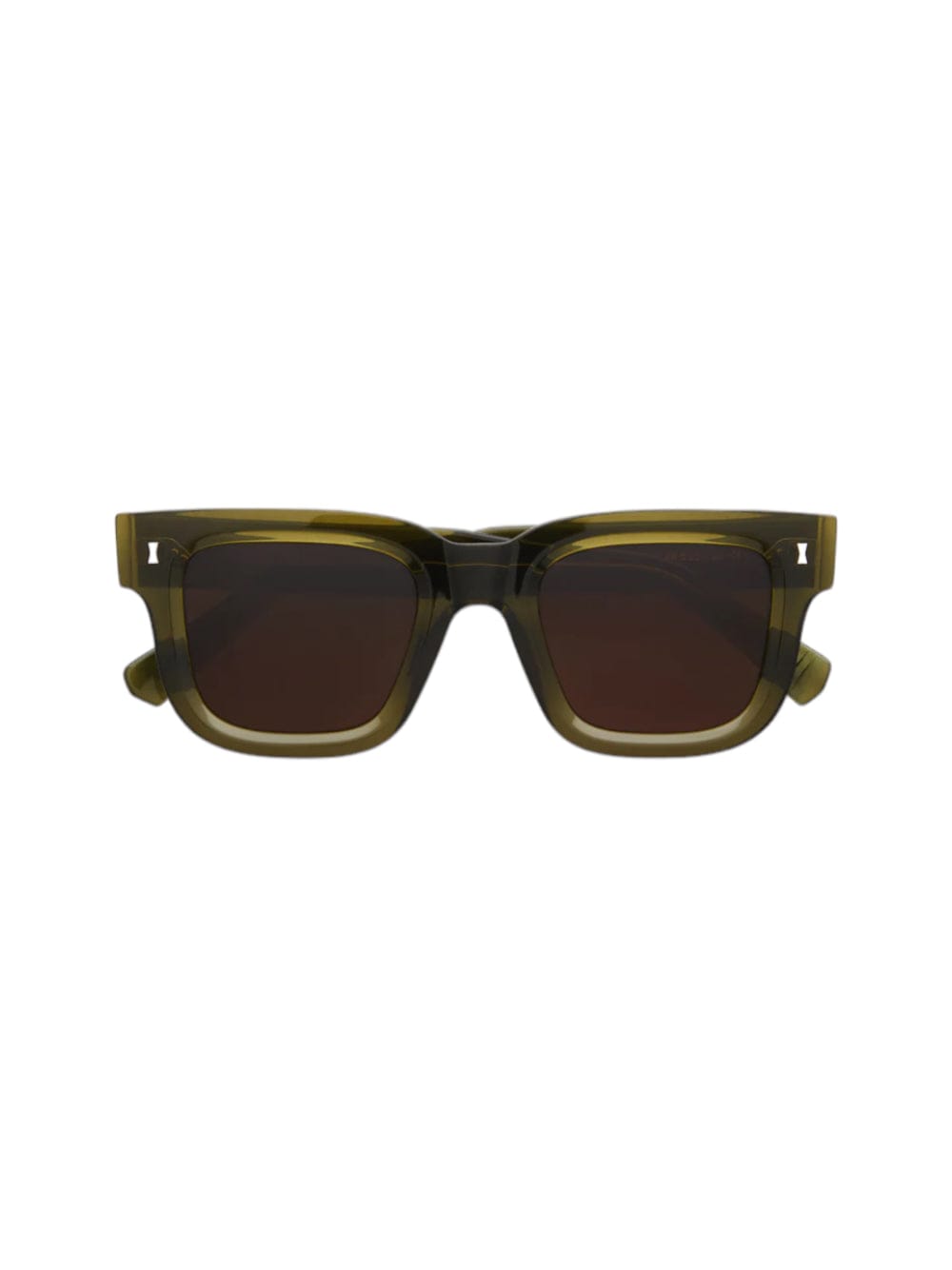 Shop Cubitts Plender - Crystal Green Sunglasses