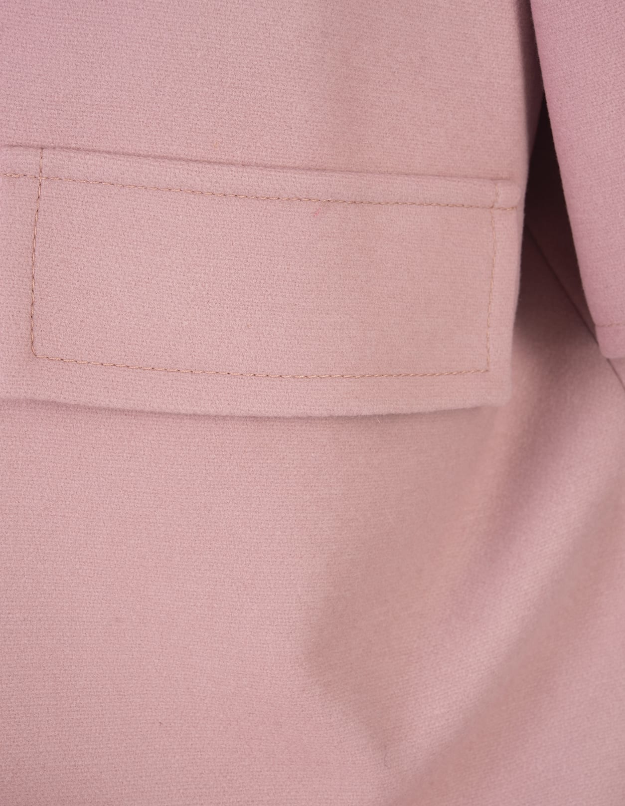 Shop Gianluca Capannolo Pink Wool Midi Coat In Rosa