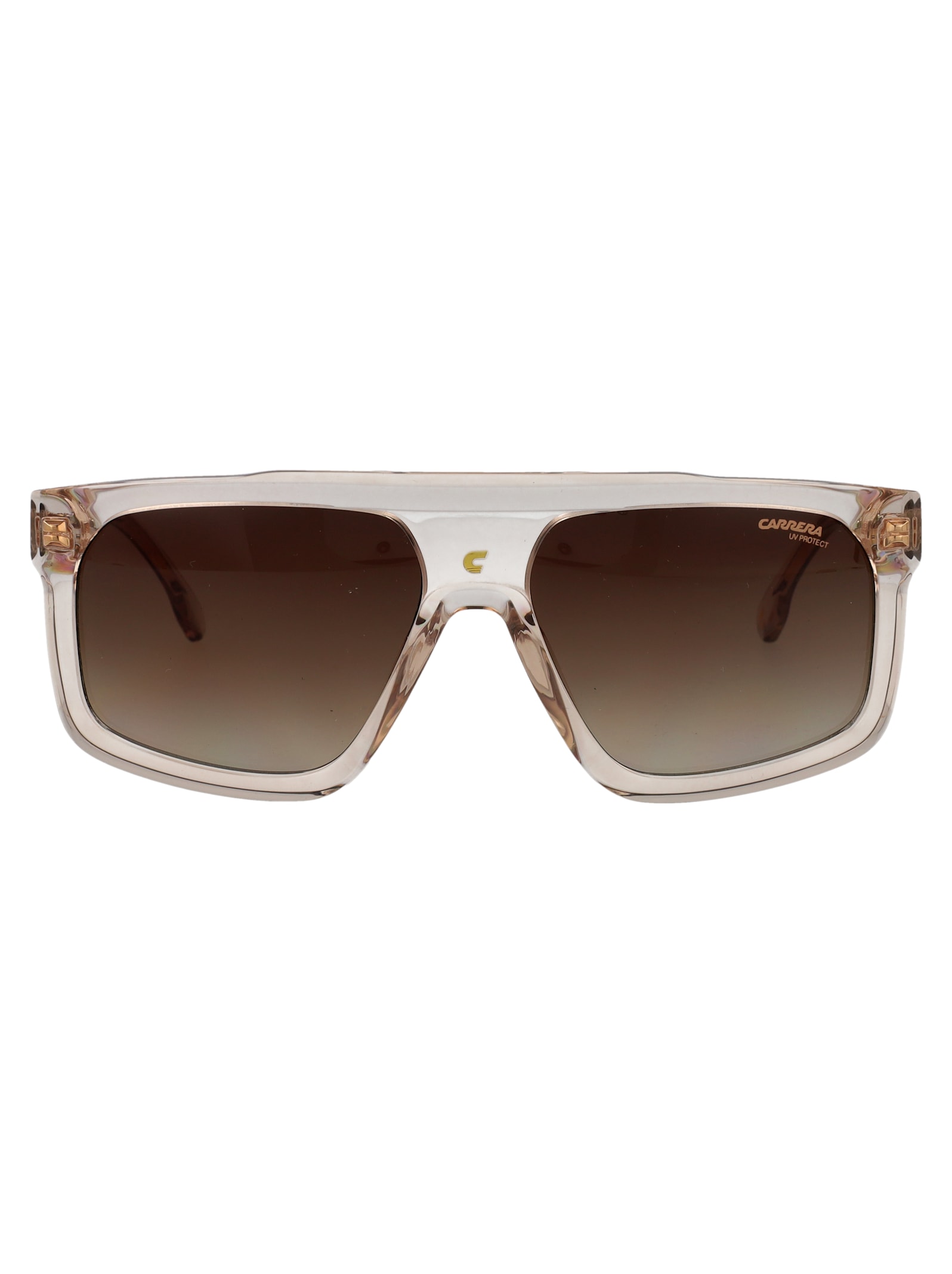 Carrera Beige Acetate Sunglasses In Brown