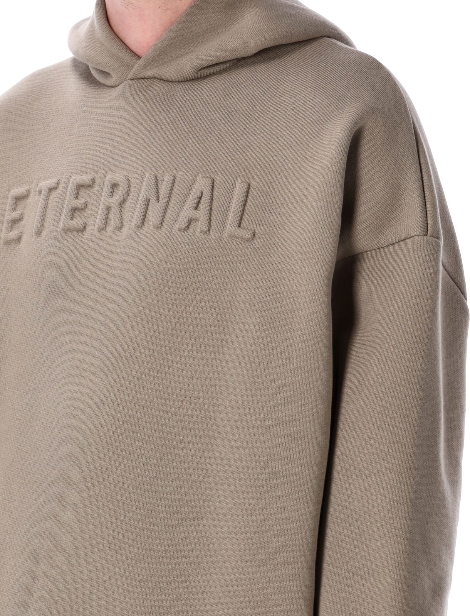 Fear Of God Eternal Hoodie In Brown