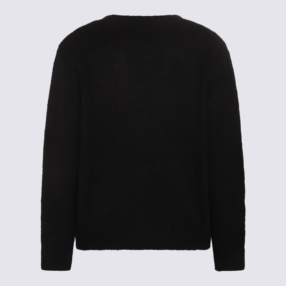 Shop Neil Barrett Black Wool And Cashmere Blend The Perfect Sweater