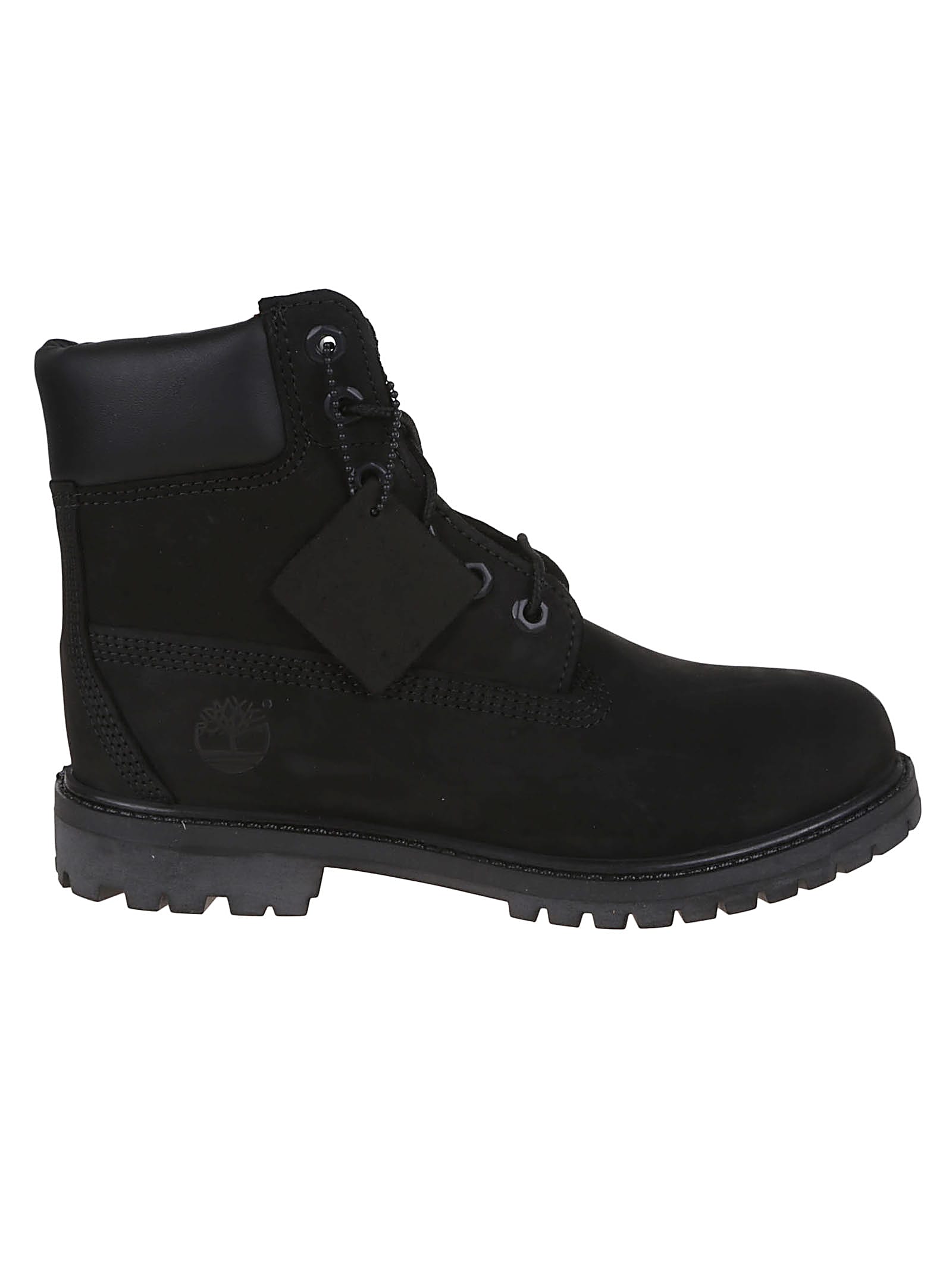 Premium 6 Inch Lace Up Waterproof Boot Black