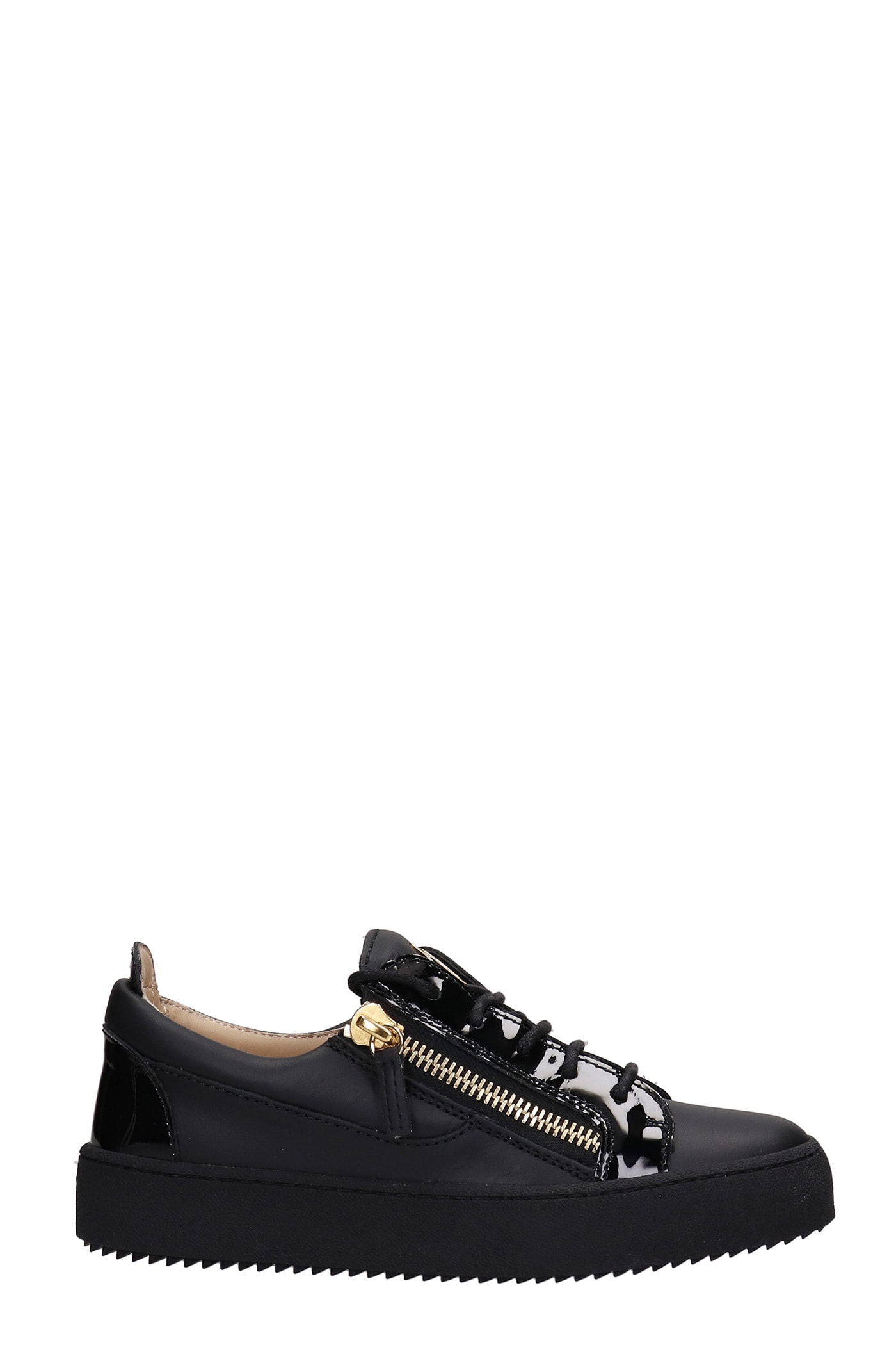 Giuseppe Zanotti Gail Sneakers In Black Leather