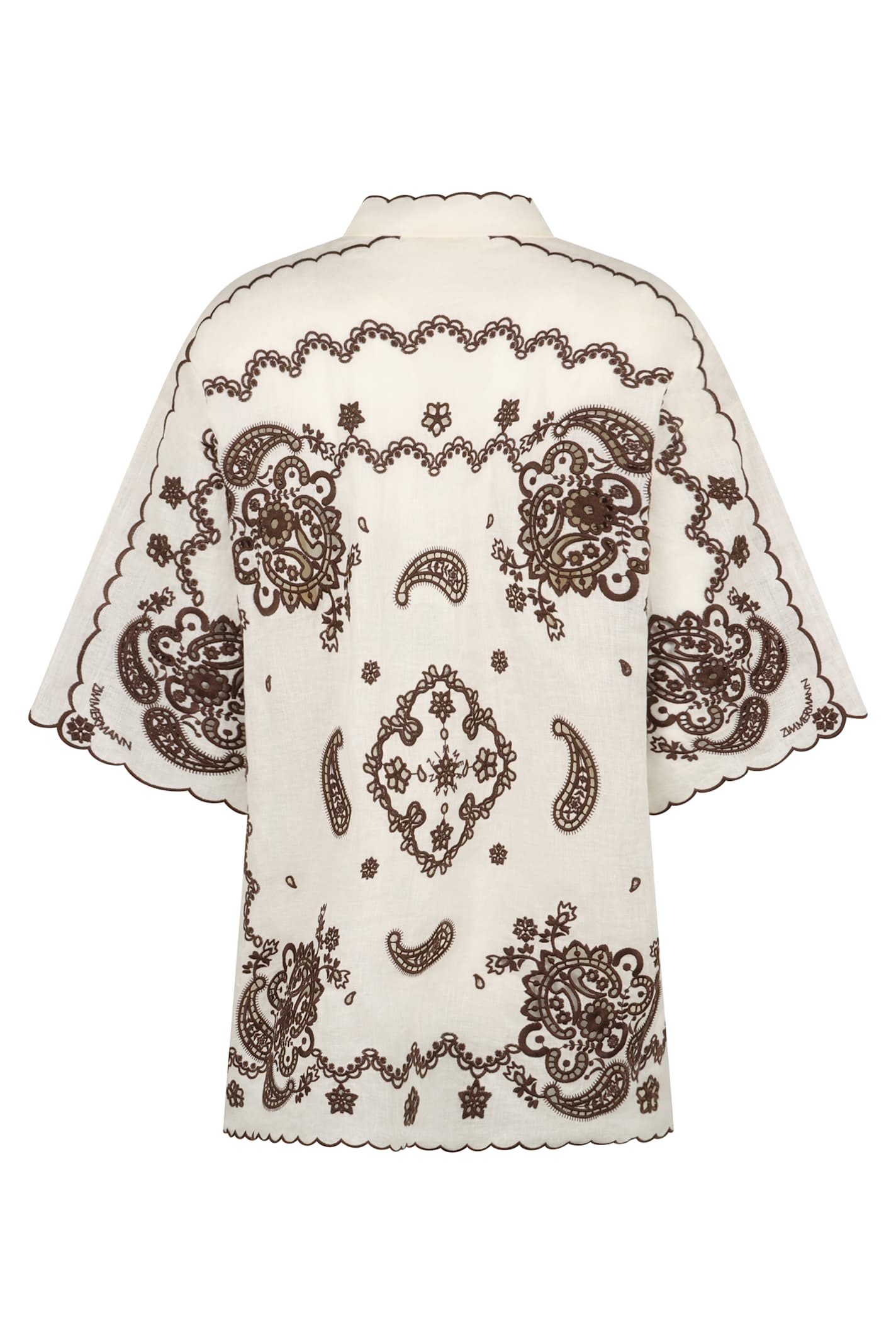 Zimmermann Ascension Linen Shirt