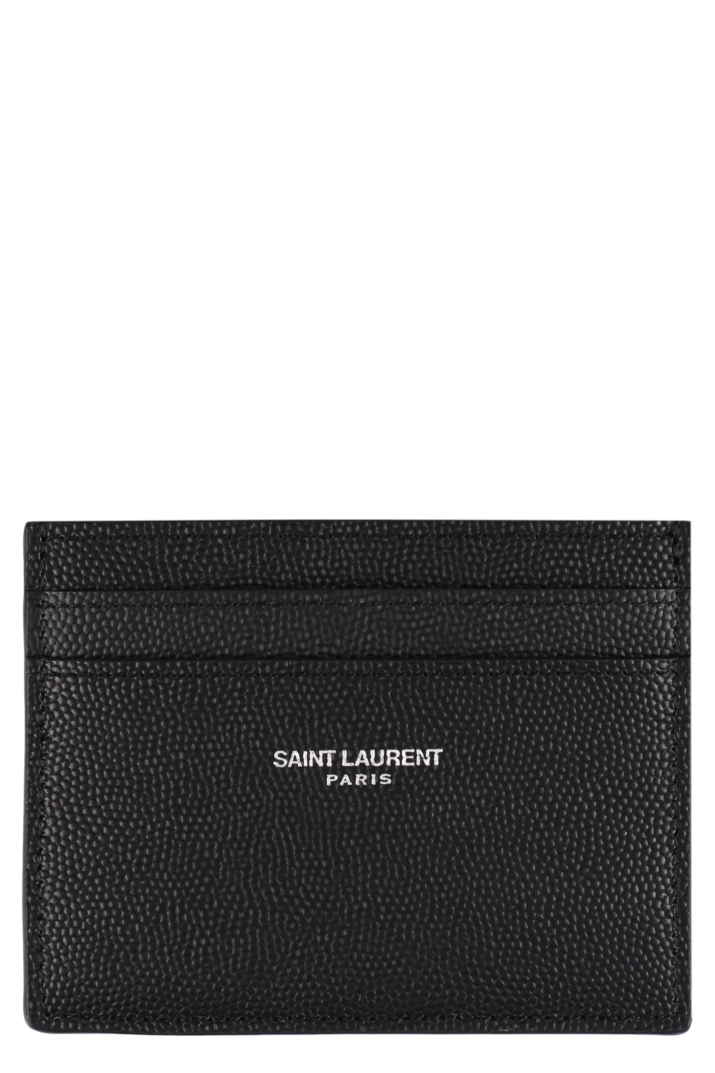 Saint Laurent Grain-leather Card Holder