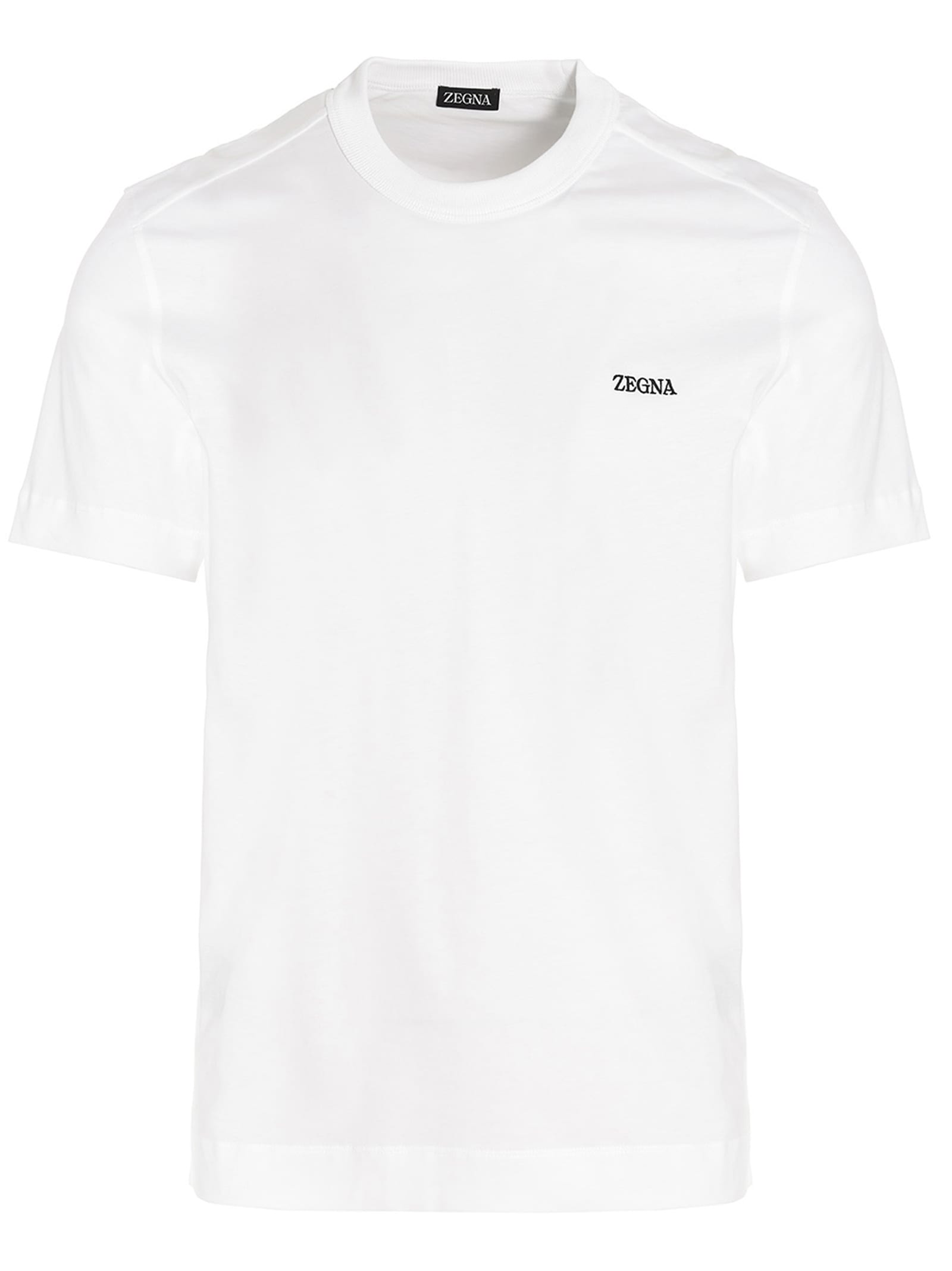 Ermenegildo Zegna Logo Print T-shirt