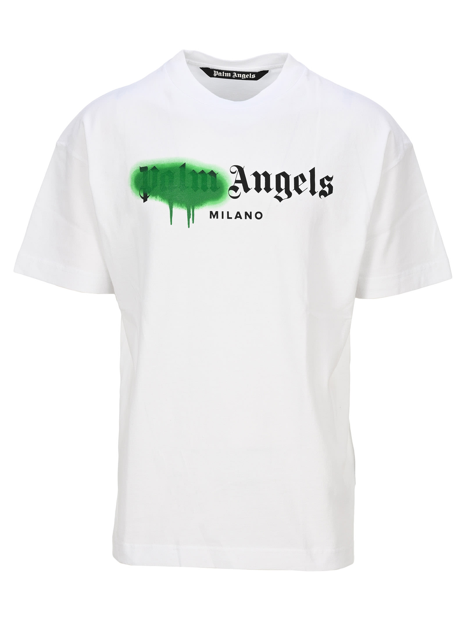 White Palm Angels T Shirt Palm Angels Cotton White New Basic T-shirt