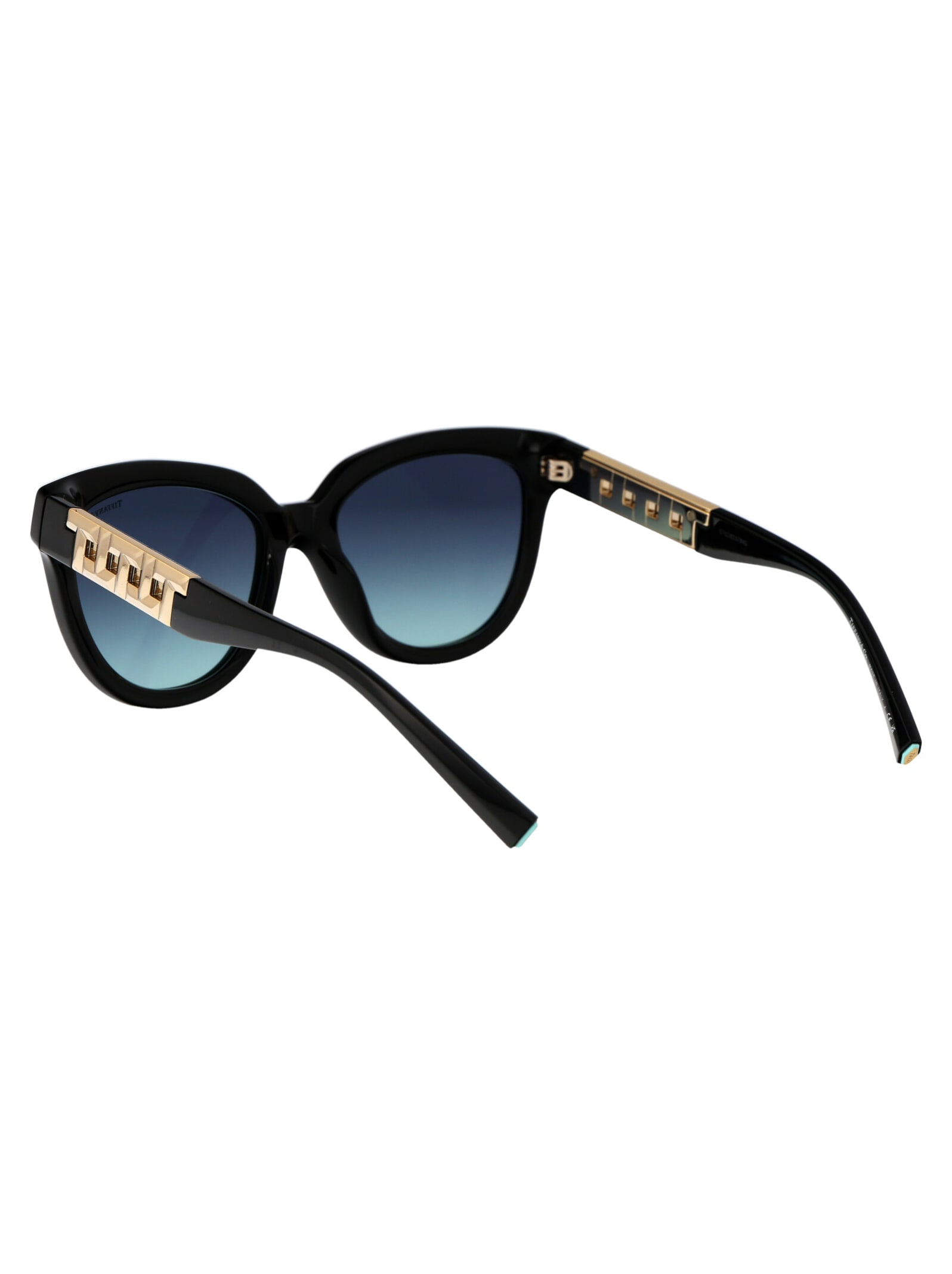 Shop Tiffany &amp; Co. 0tf4215 Sunglasses In 83429s Black