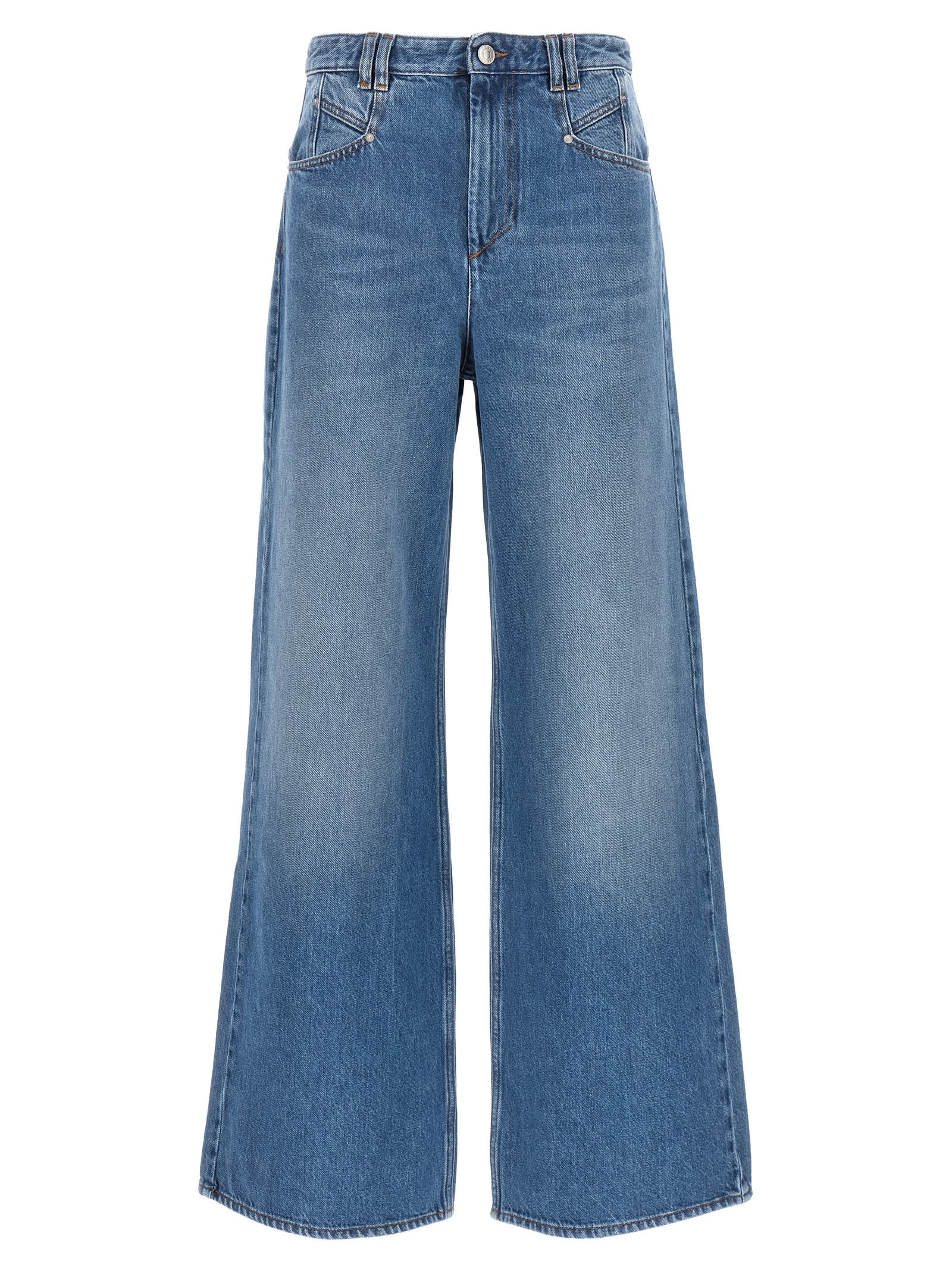 Shop Isabel Marant Lemony Jeans In Blue
