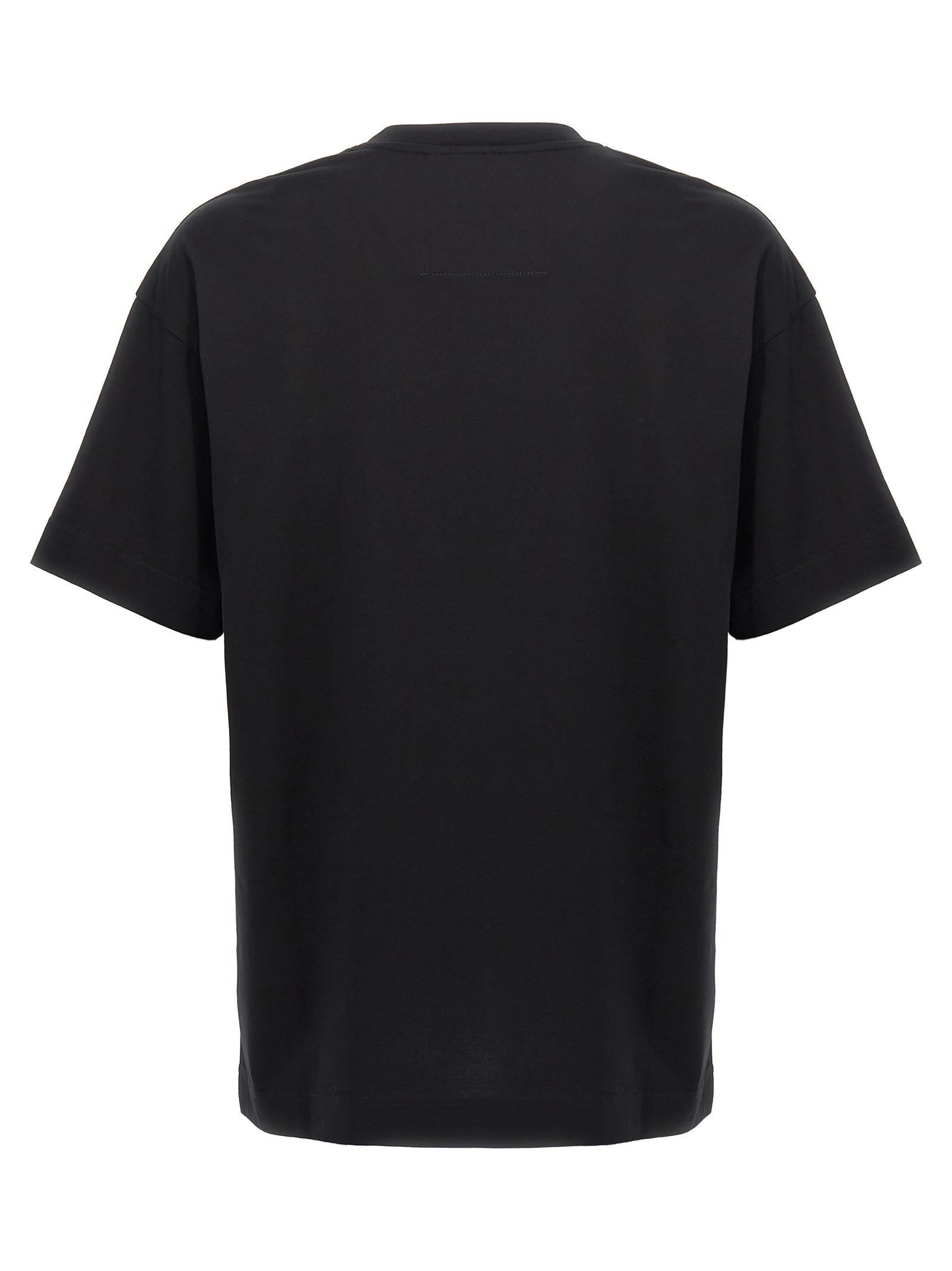 Shop Givenchy Embossed Logo T-shirt In Black