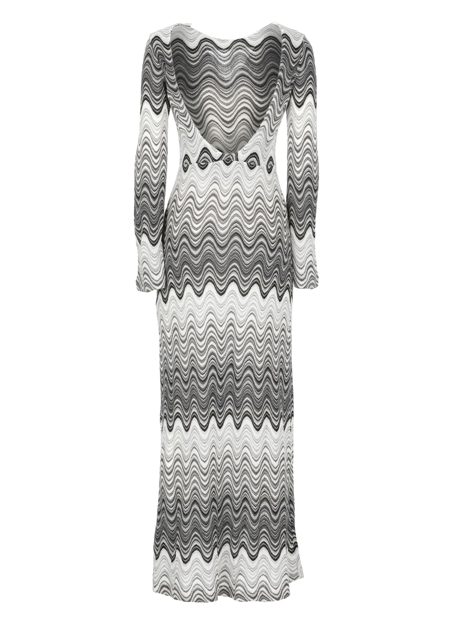 Mc2 Saint Barth Long Sleeve Dress In Multi