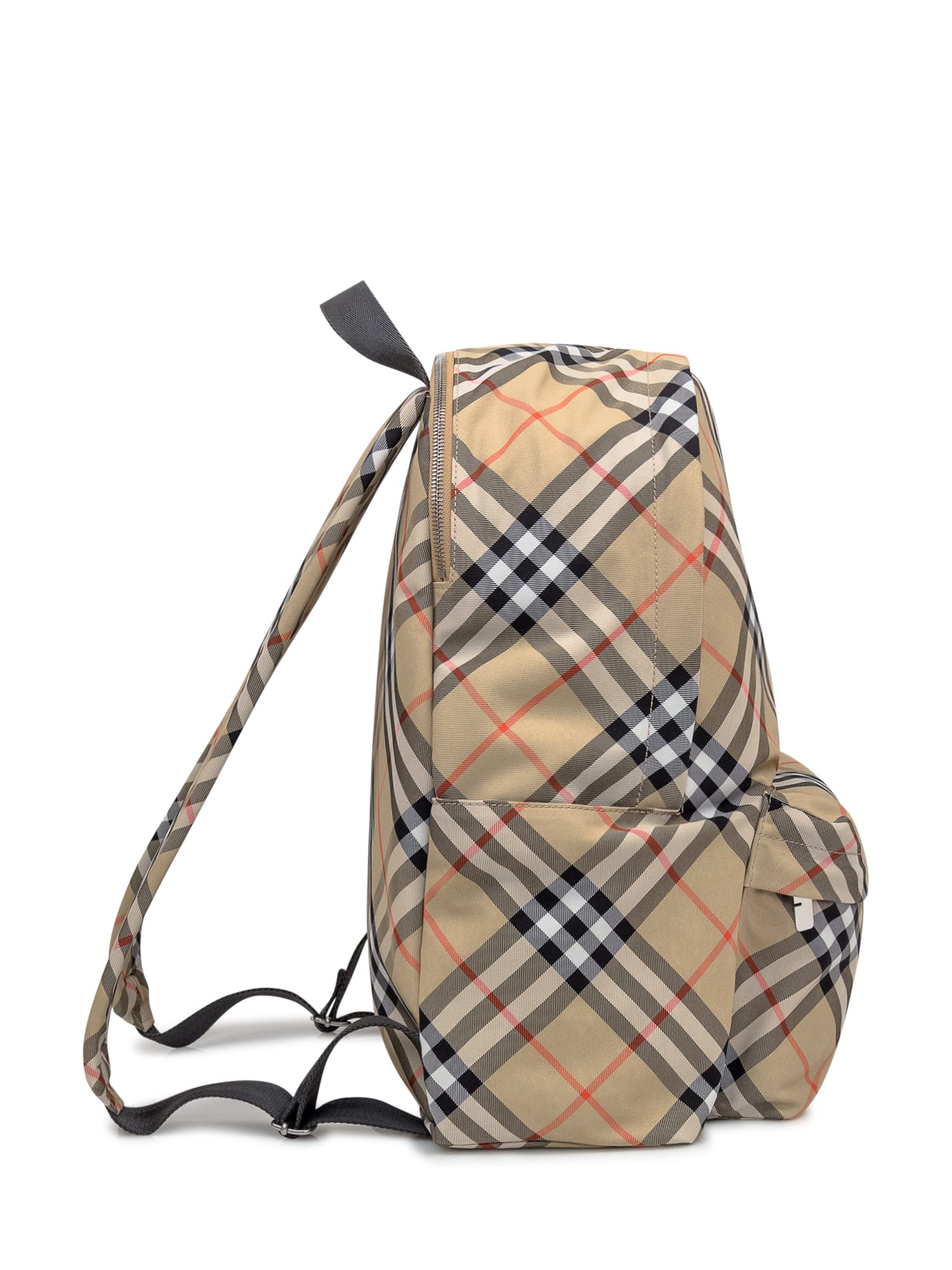 Shop Burberry Essential Backpack In Sand