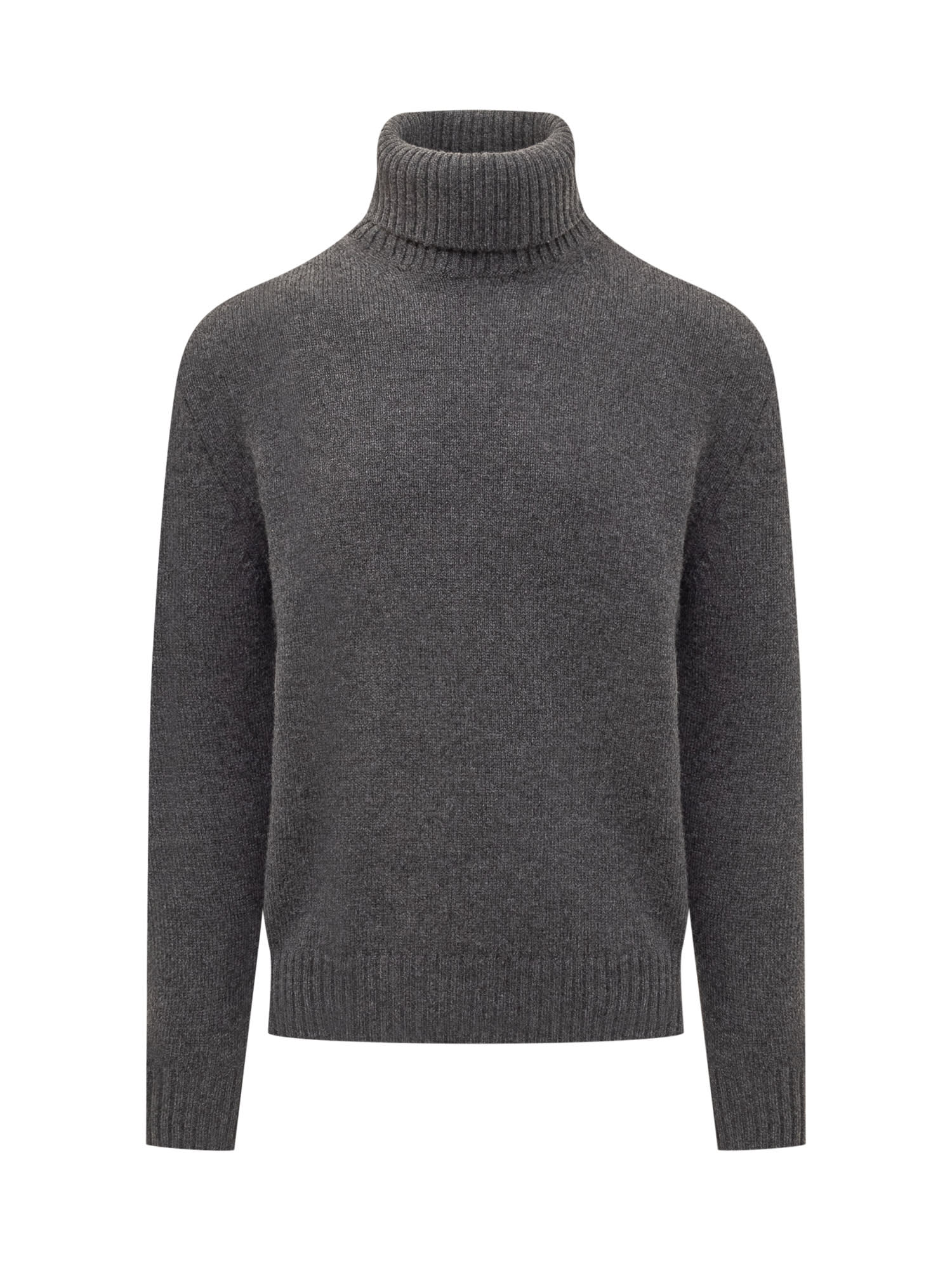 Shop Seven Gauge Merino Sweater In Grigio