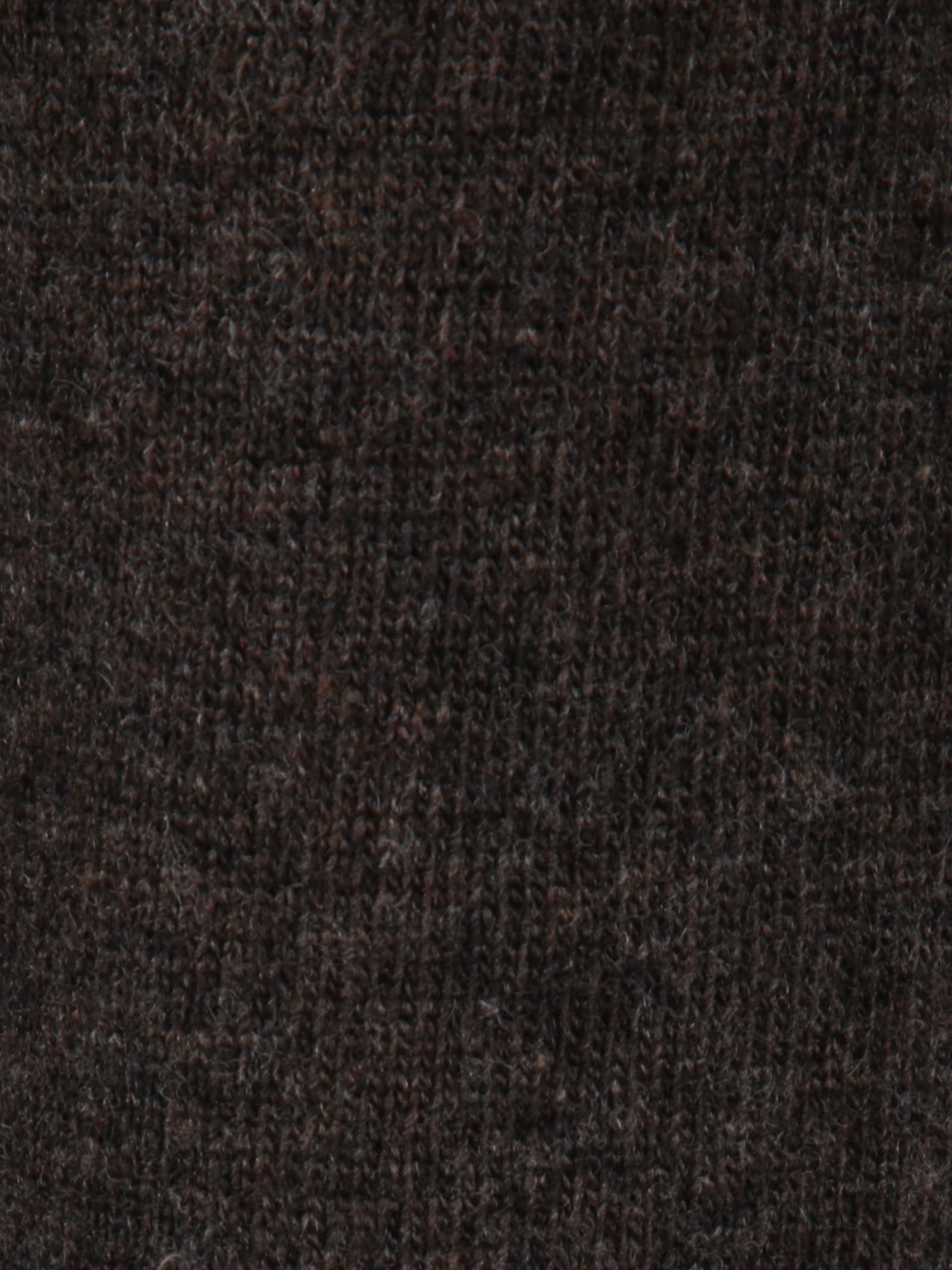 Woolrich Cozy Turtleneck Sweater Long Sleeves In Brown