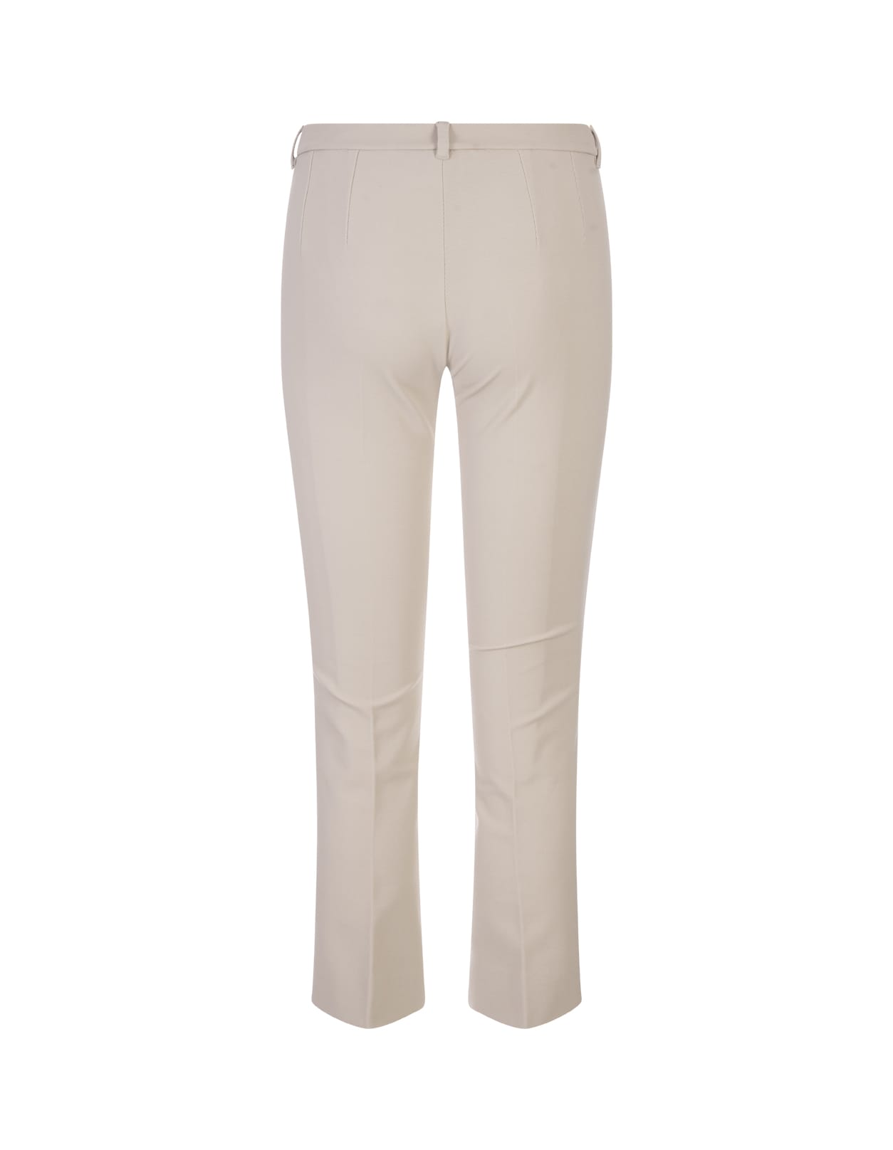 'S MAX MARA ECRU UMANITA TROUSERS