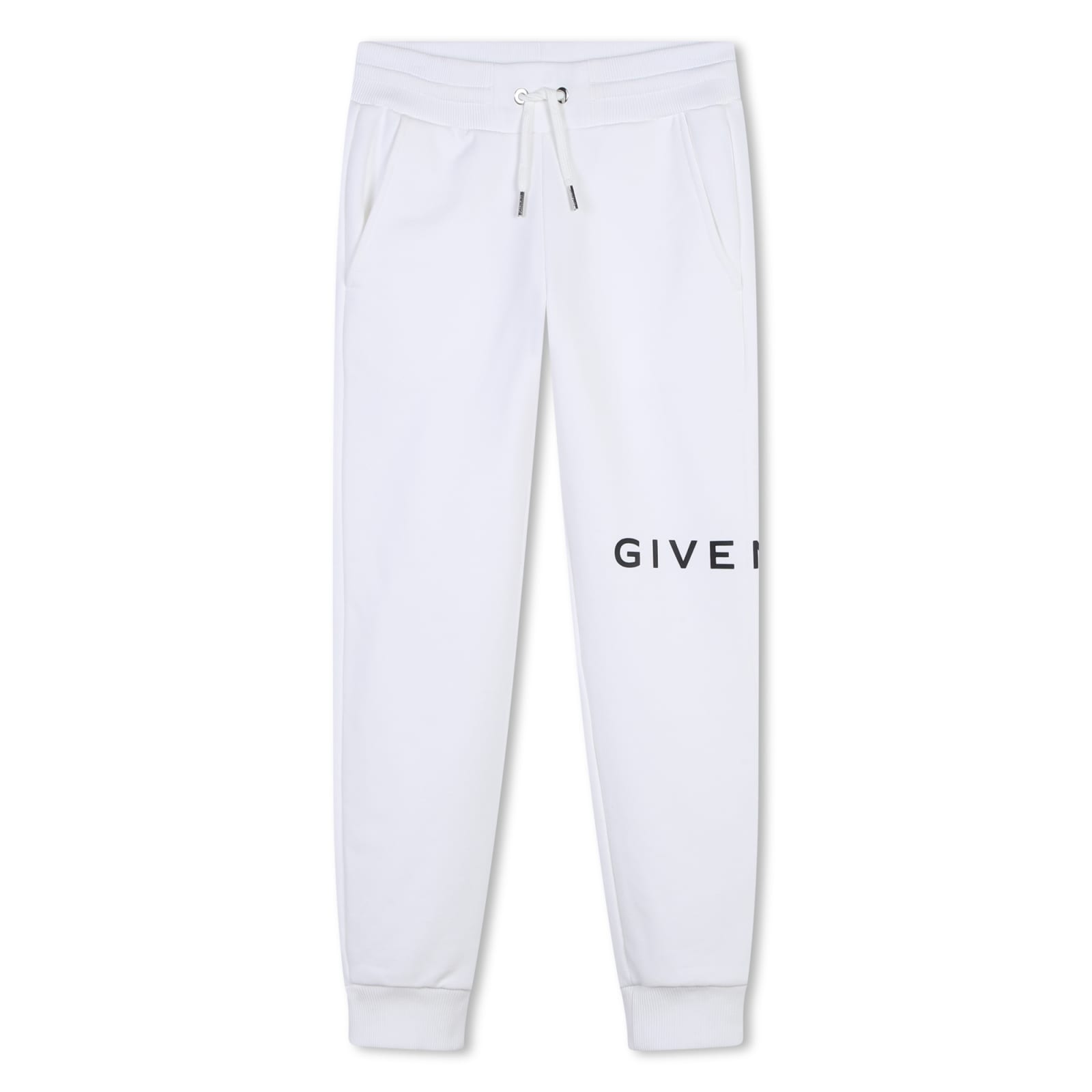 Shop Givenchy Pantaloni Sportivi Con Stampa In White