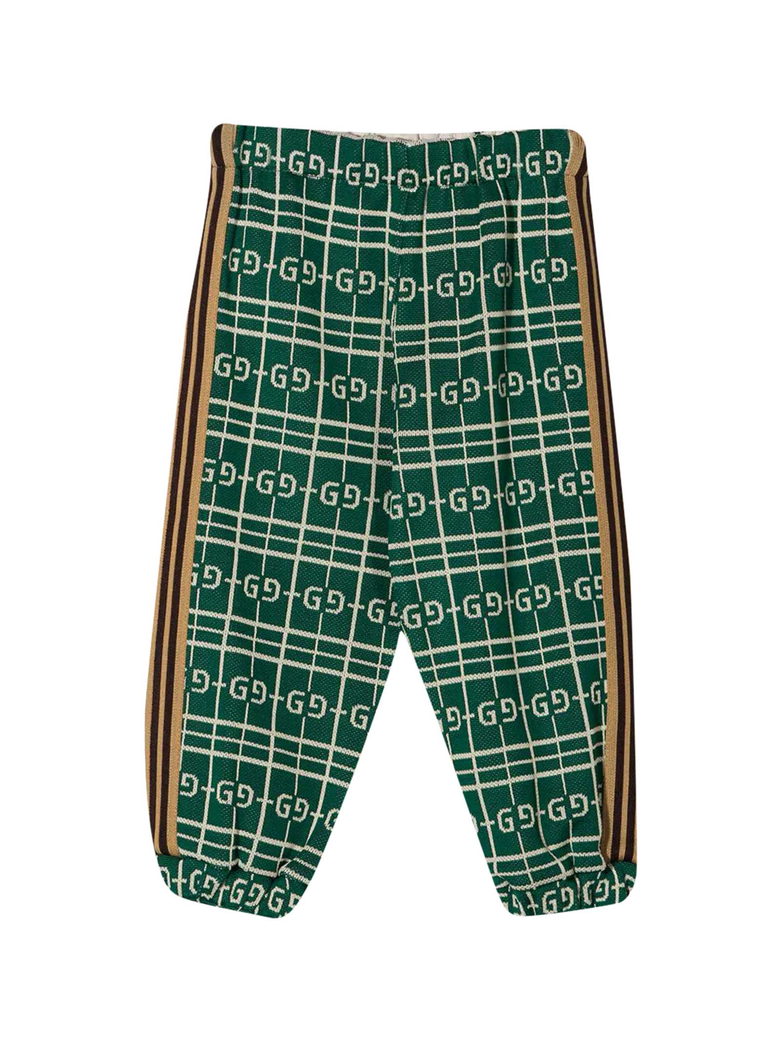 Gucci Green Sports Trousers