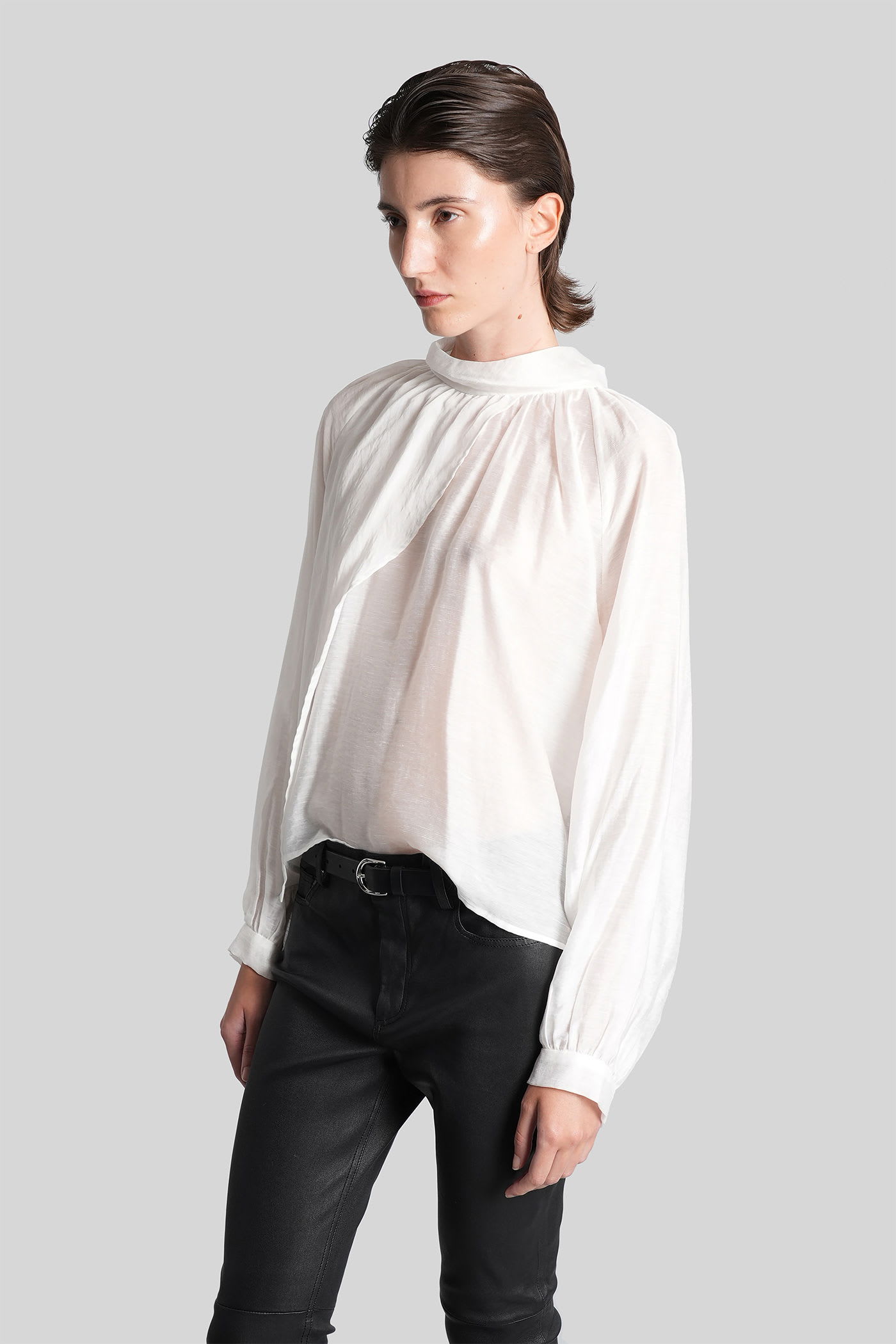 Iro Nahae Blouse In White Viscose In White