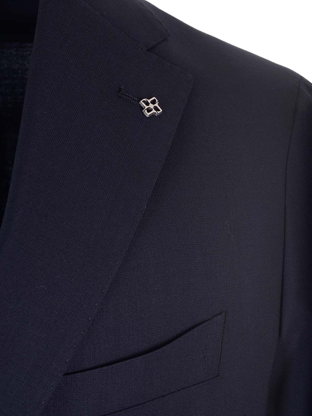 Shop Tagliatore Montecarlo Jacket In Blue