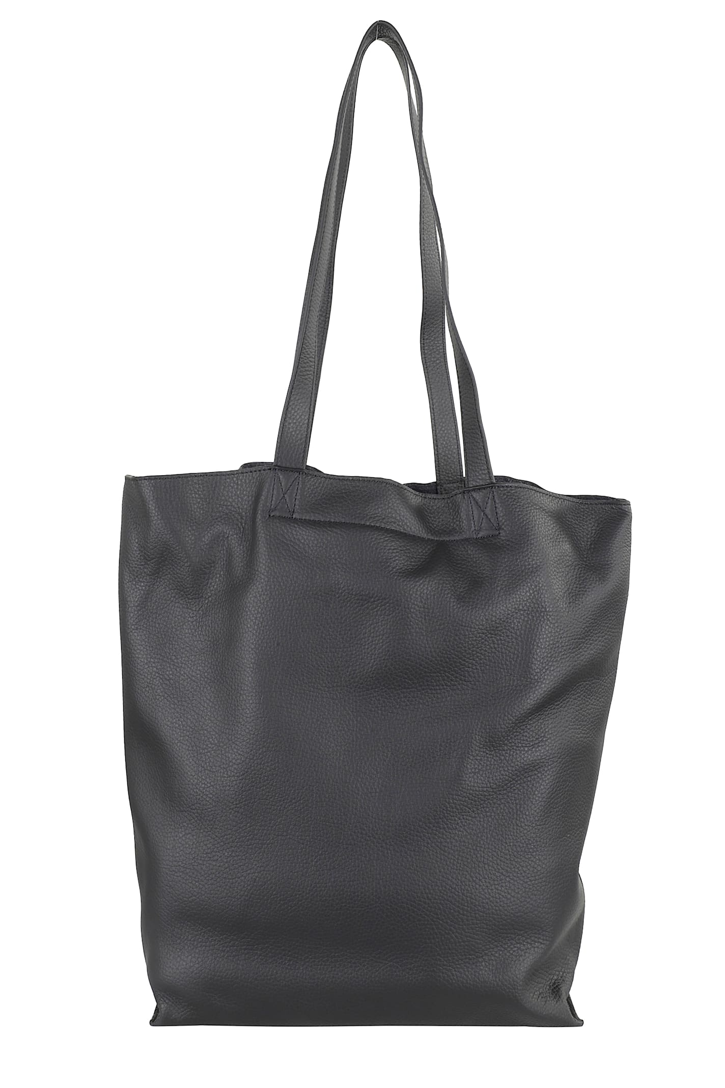 Apc A.p.c. Maiko Cabas Tote Bag With Engraved Logo In Gray