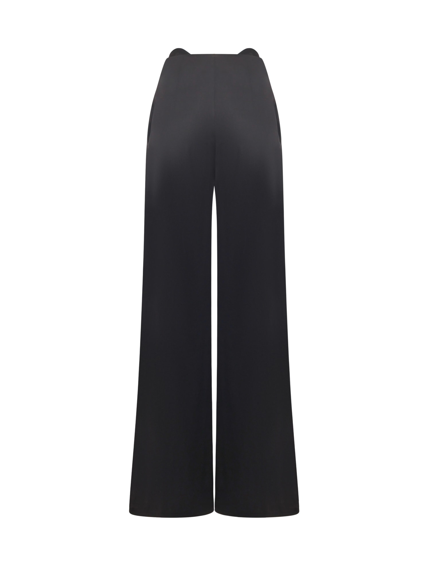 Nineminutes Flannel Pants In Black