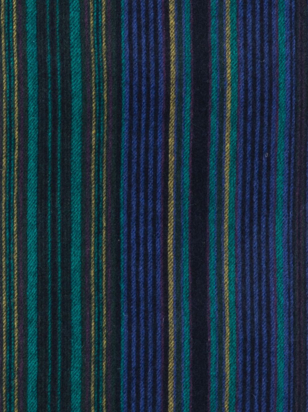 Paul Smith Striped Scarf In Blue