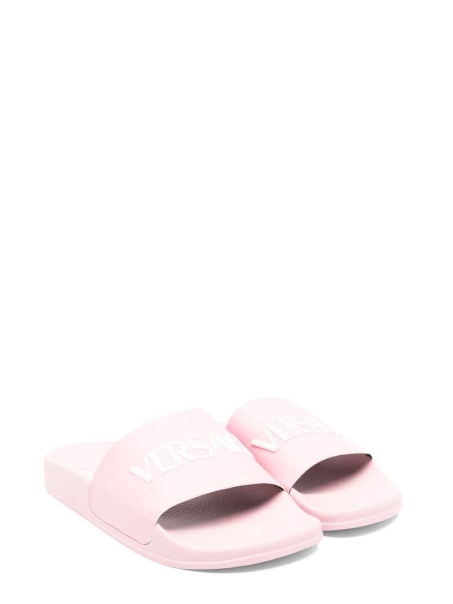 Versace Kids' Slides In Pink