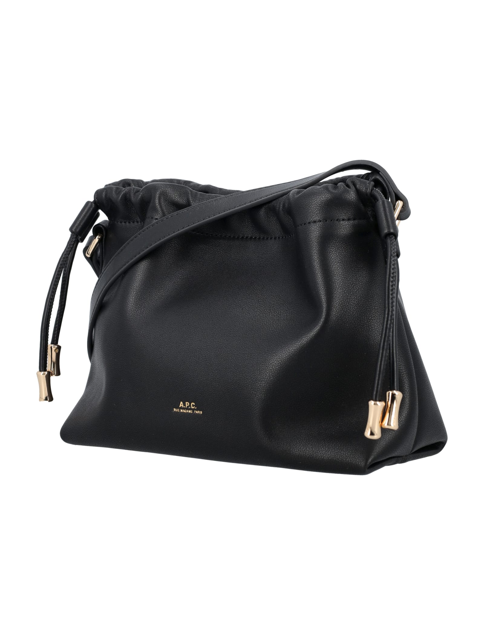 Shop Apc Ninon Mini Bag In Black