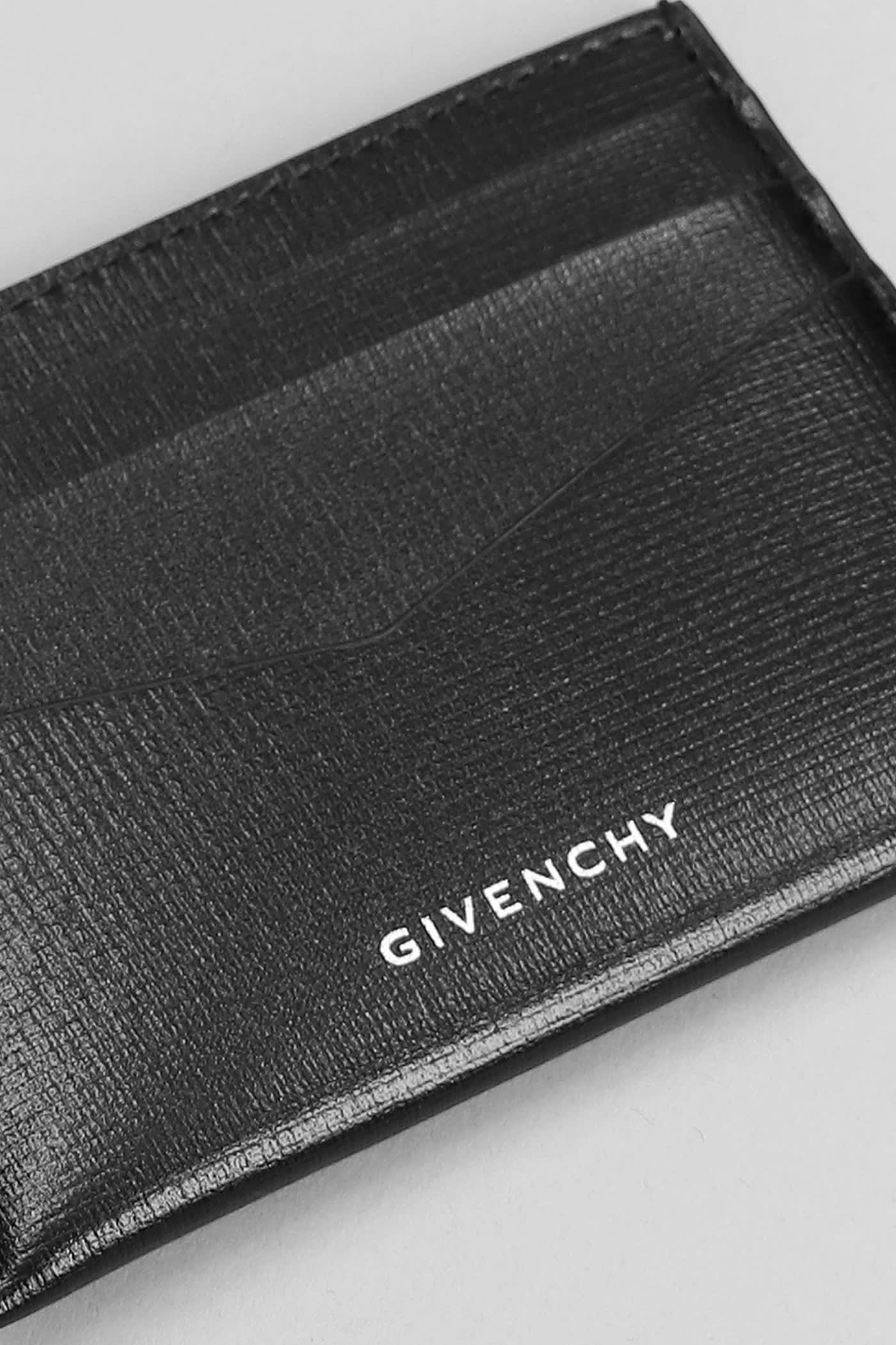 Shop Givenchy Wallet In Black Leather