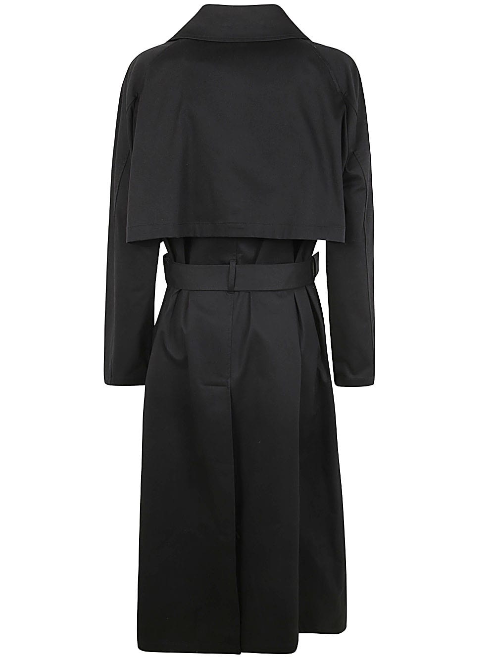 Shop Theory Wrap Trench In Black