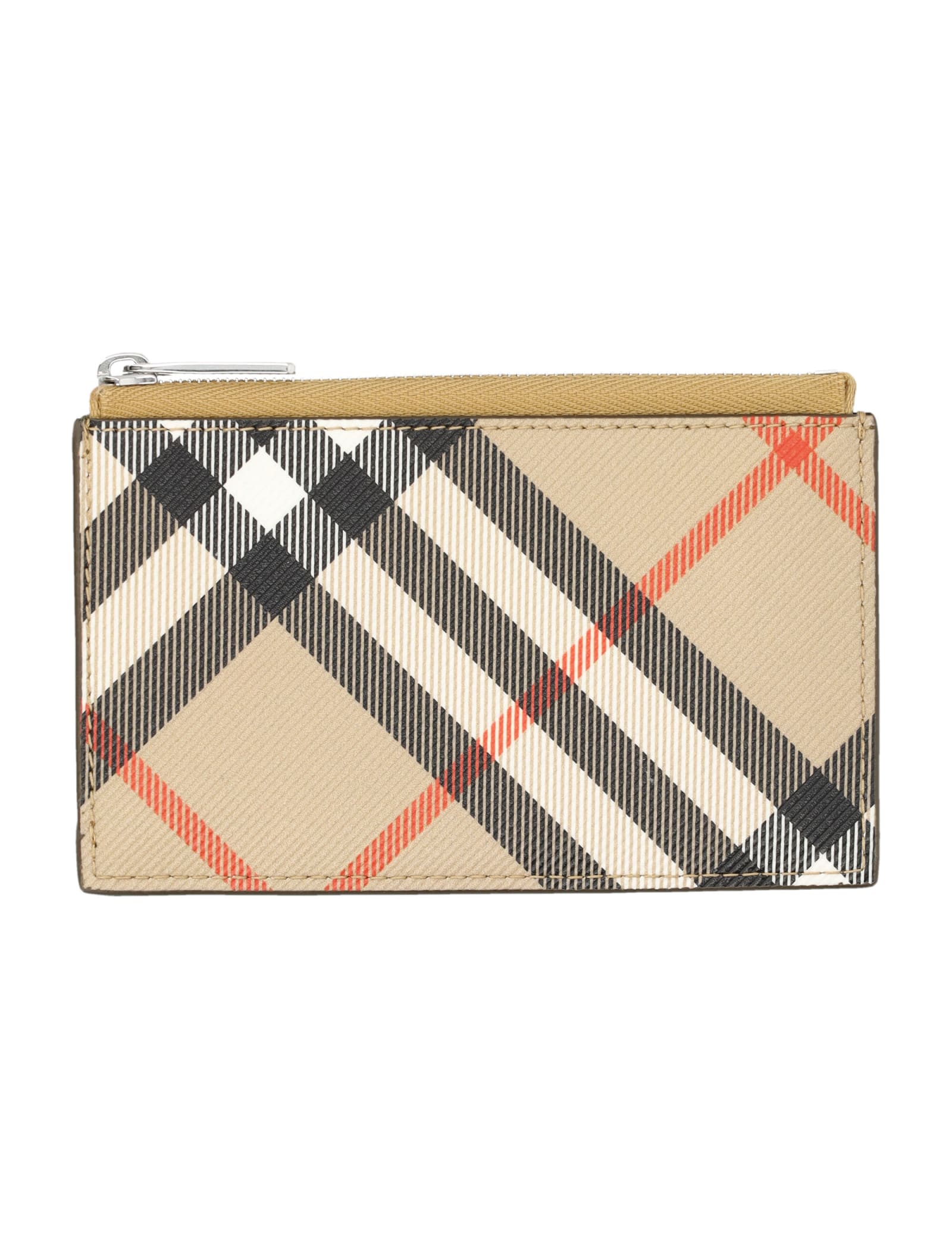 Shop Burberry Alwyn Wallet In Sand