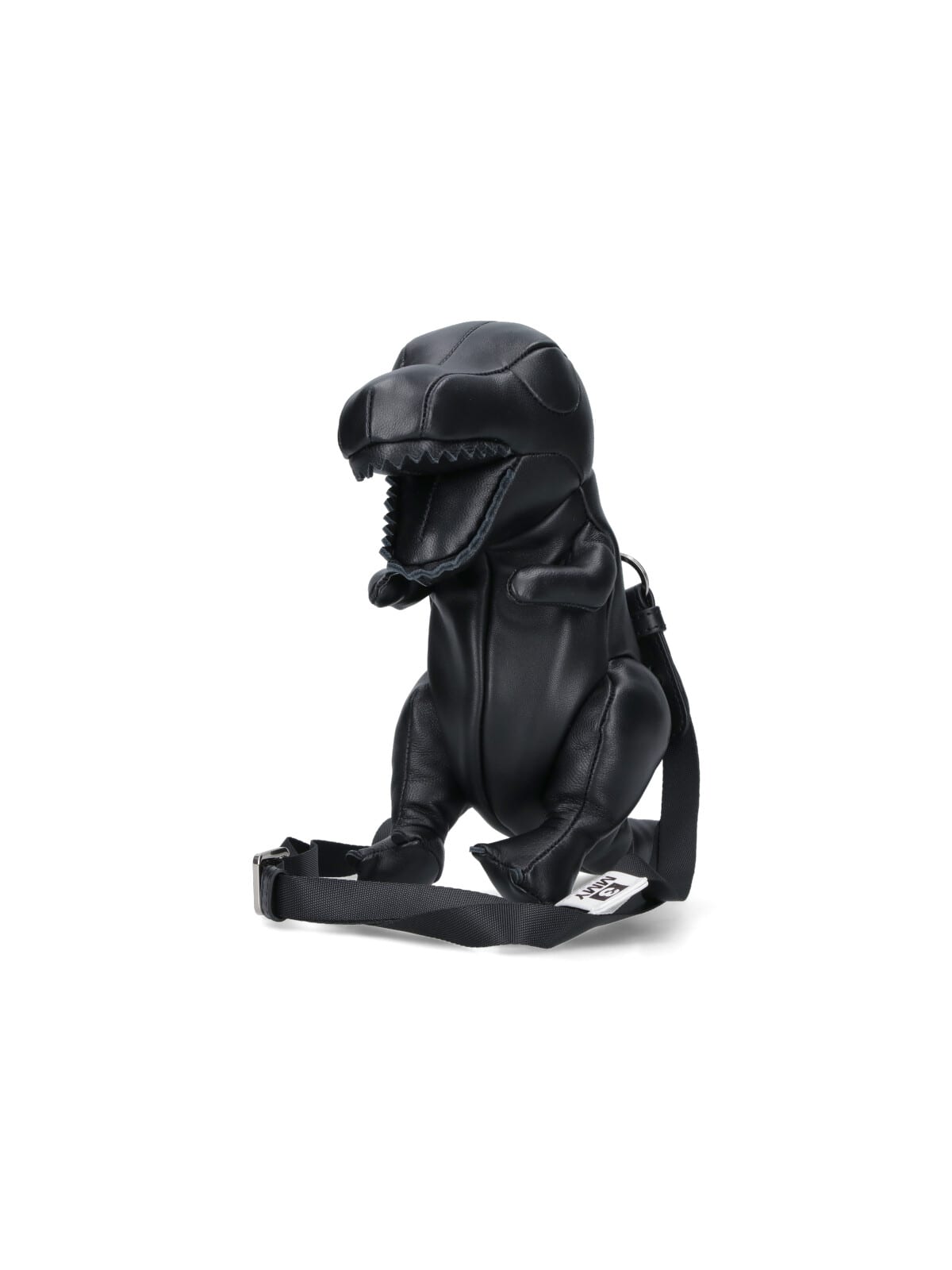 Miharayasuhiro Mini T-rex Shoulder Bag In Black