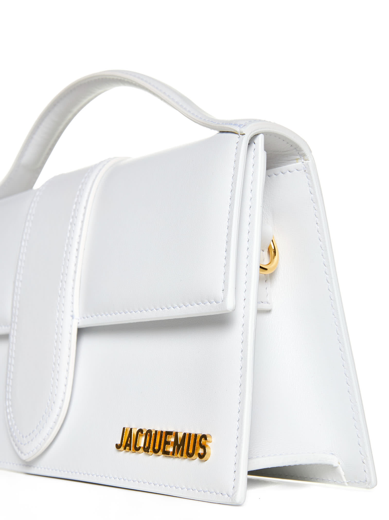 Shop Jacquemus Tote In White