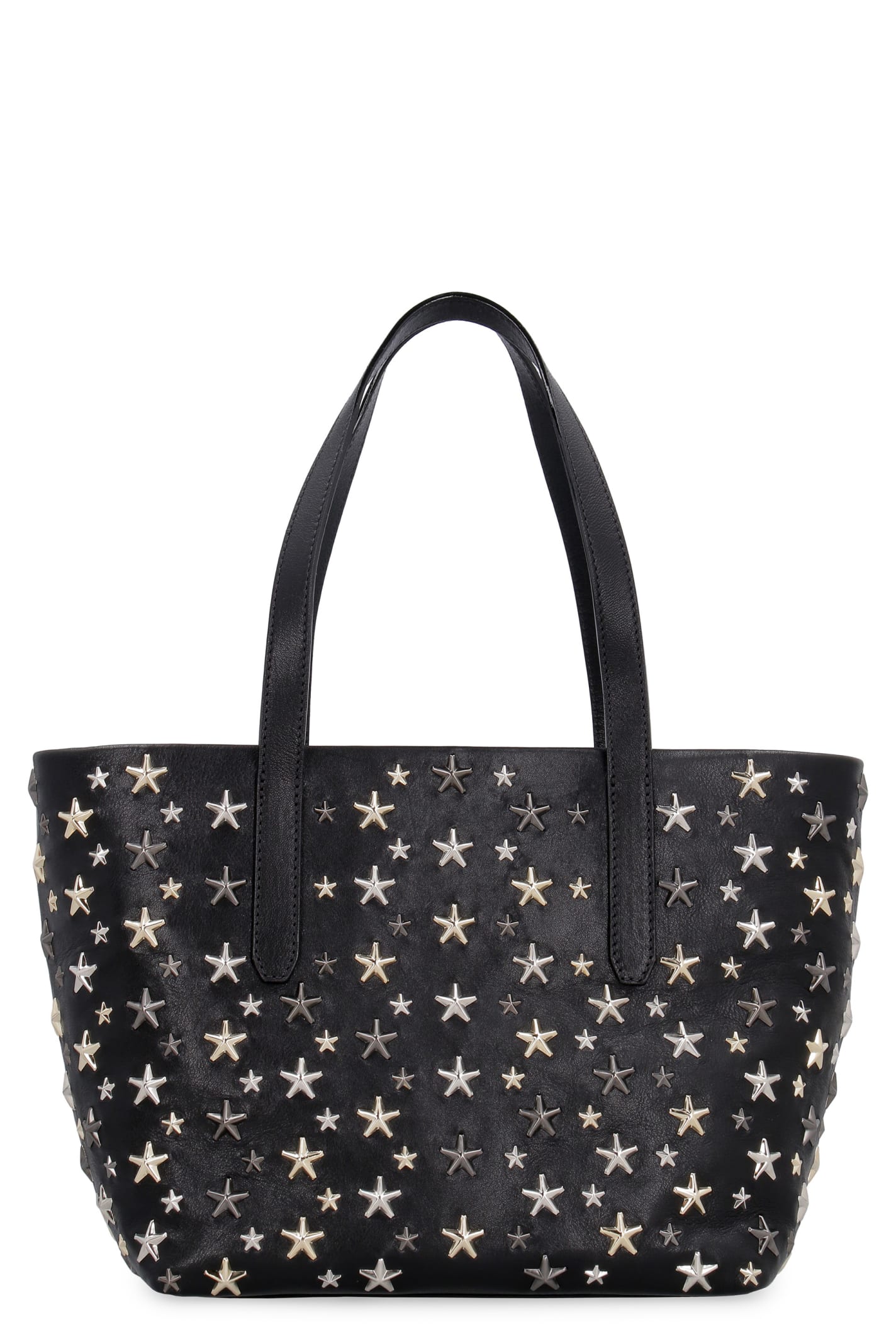 Jimmy Choo Sofia Small Leather Tote In Black | ModeSens