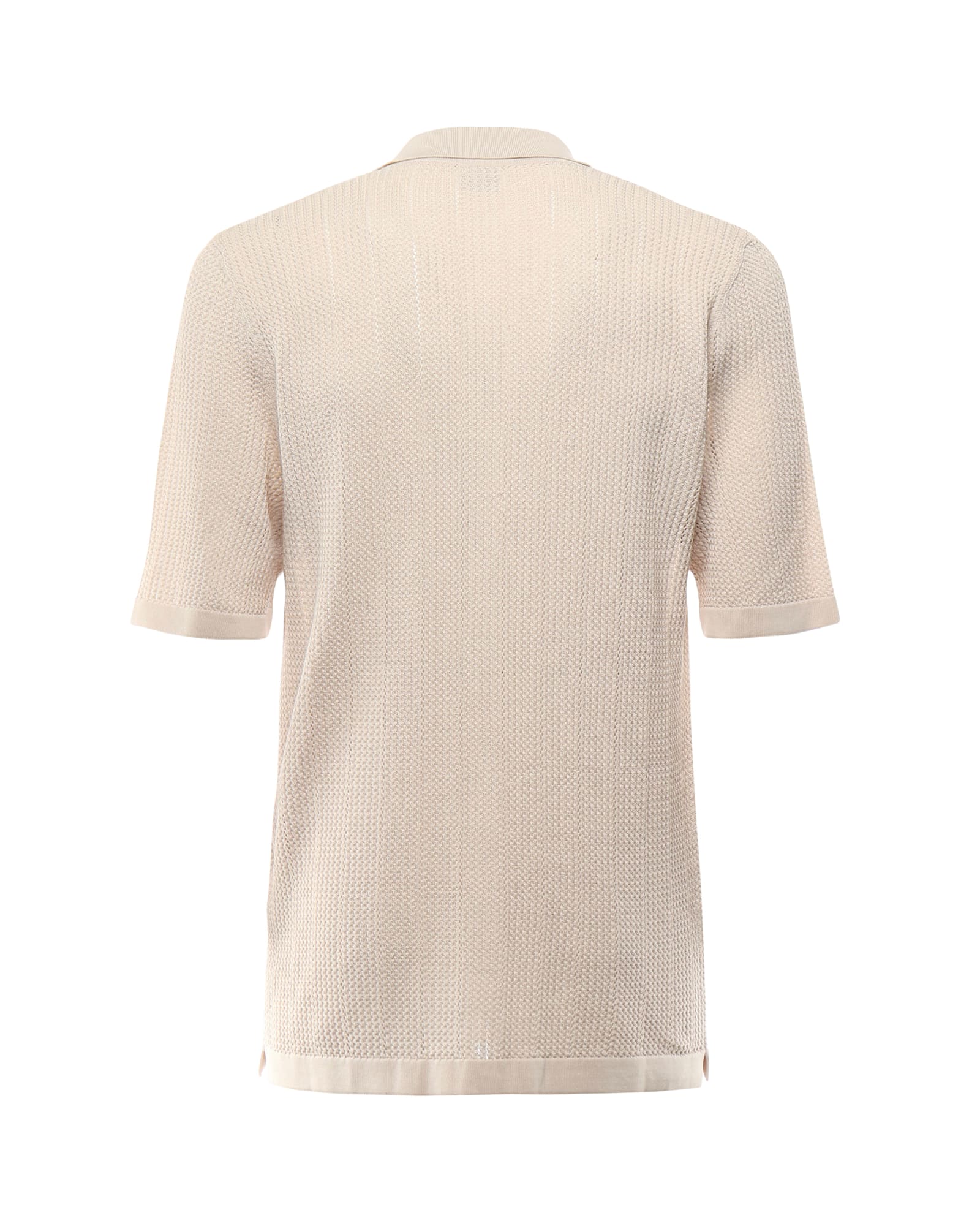Eleventy Sand Cotton Regular Fit Shirt In Sand