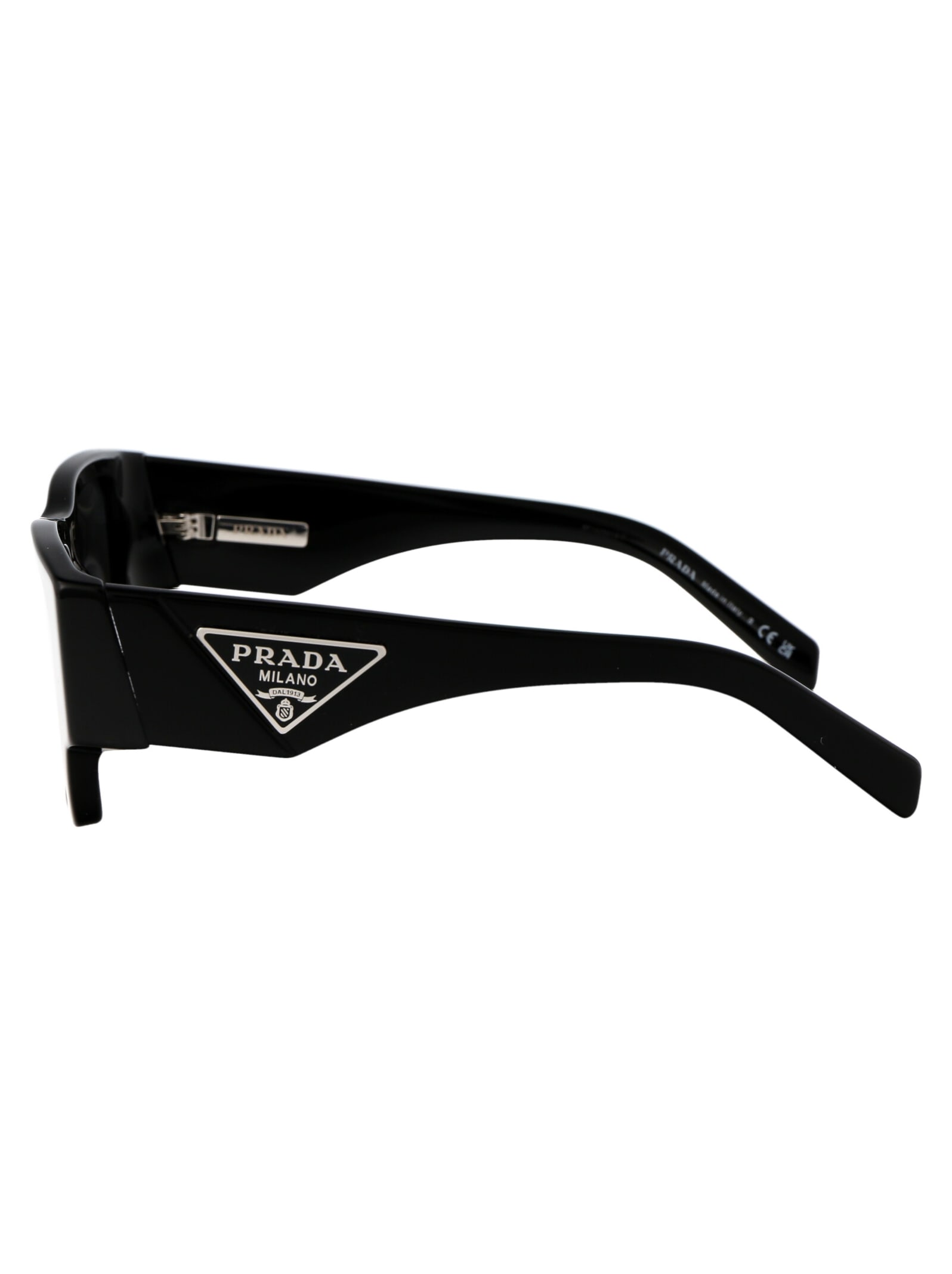Prada 0pr 10zs Sunglasses In Black