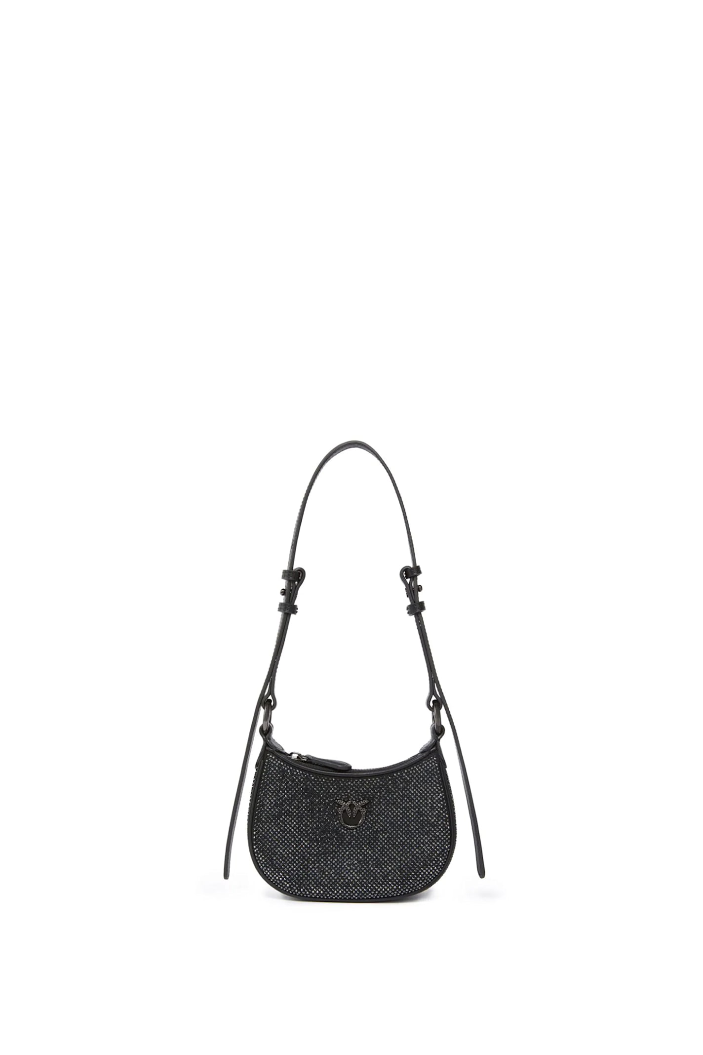 PINKO HALF MOON BABY SHOULDER BAG 