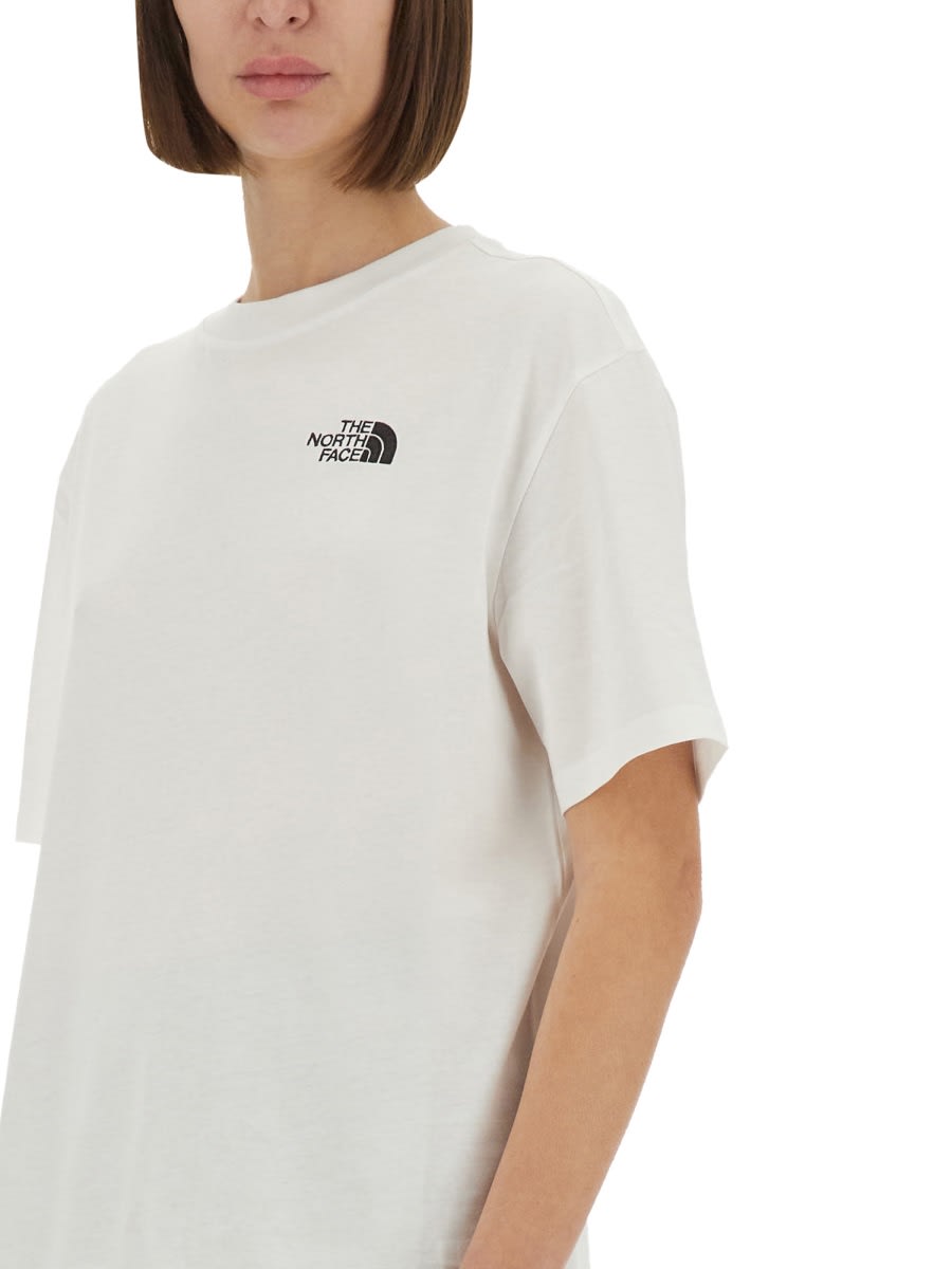 Shop The North Face Simple Dome Oversized T-shirt In White