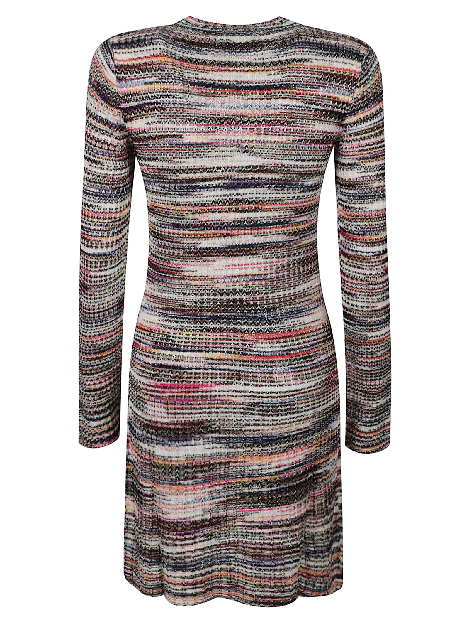 Missoni Striped Short Dress In Multi