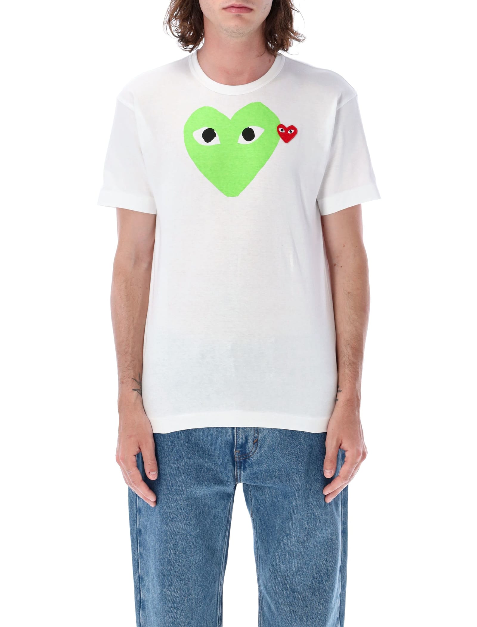 Comme des Garçons Play Big Heart Print T-shirt