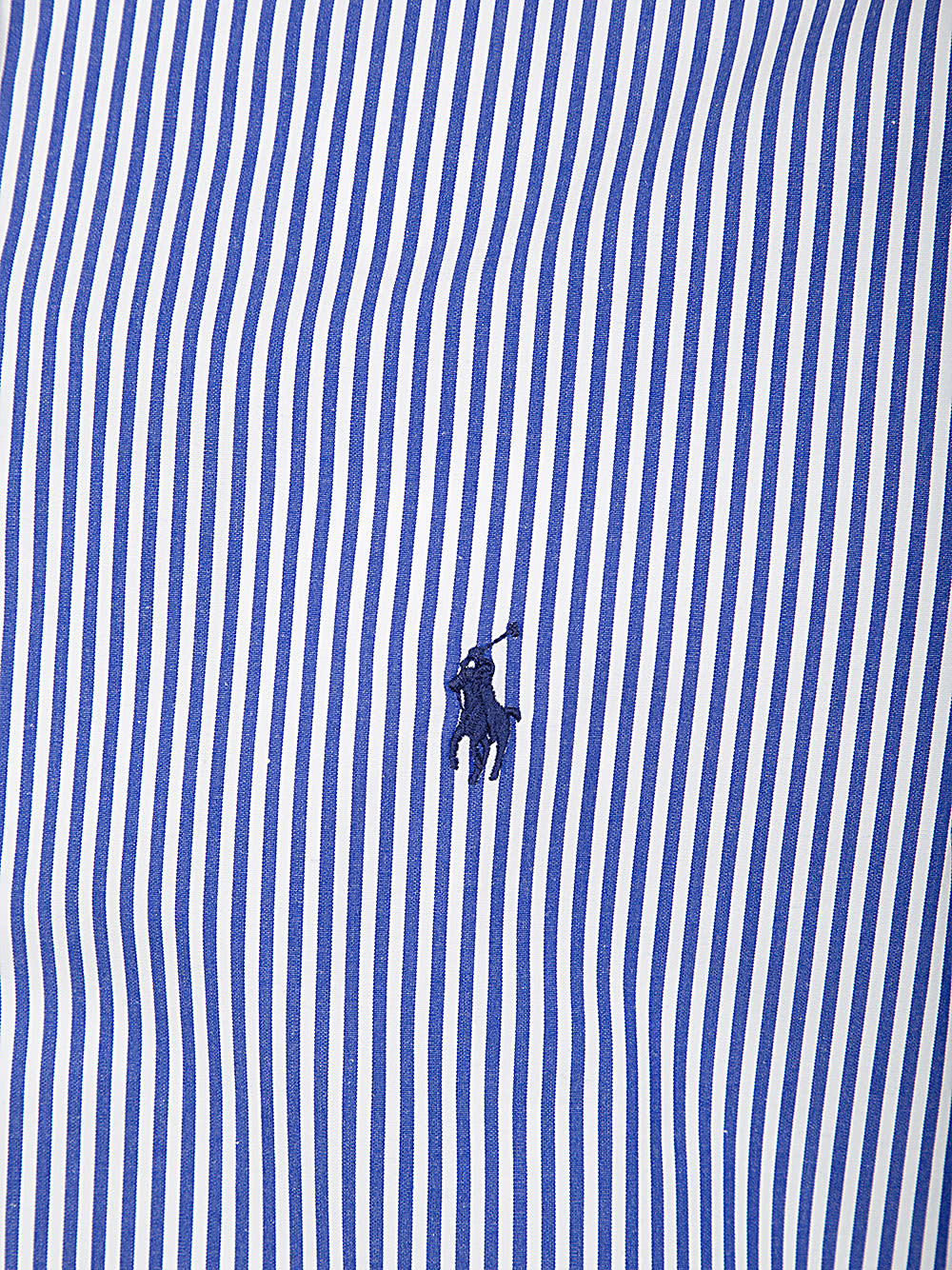 Shop Polo Ralph Lauren Slim Fit Striped Shirt In Blue White Bengal Stripe