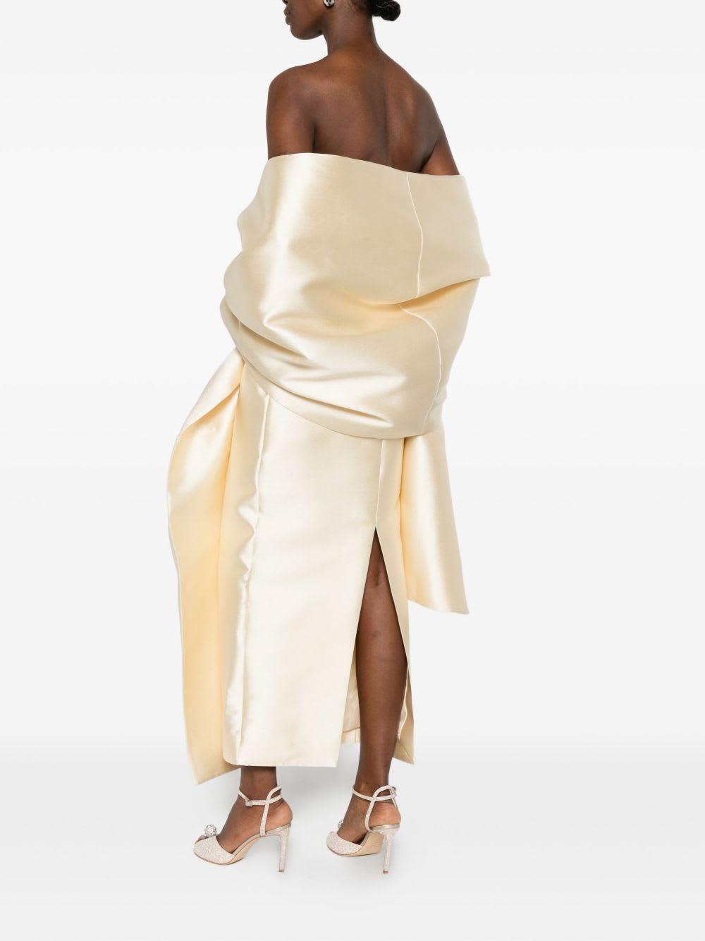 Solace London Renee Maxi Dress In White