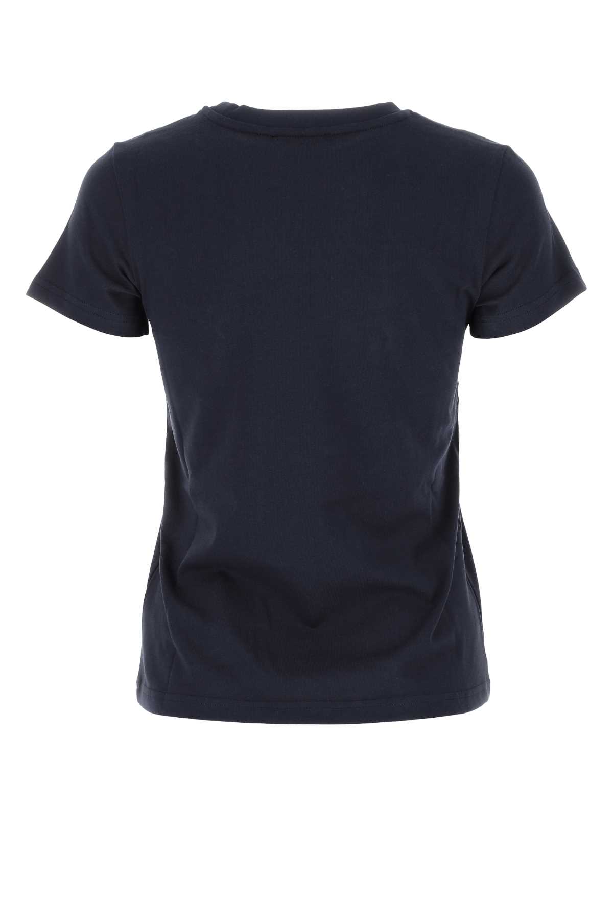 Apc Dark Blue Cotton T-shirt