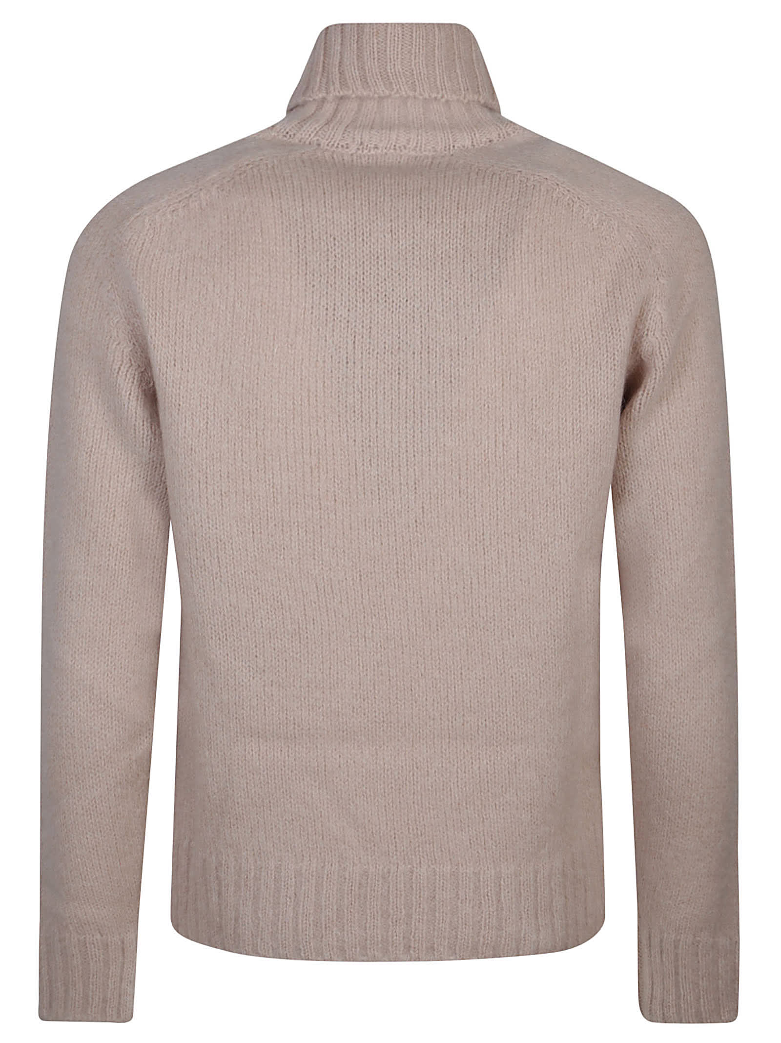 Shop Tom Ford Turtle Neck Sweater In Pale Pink