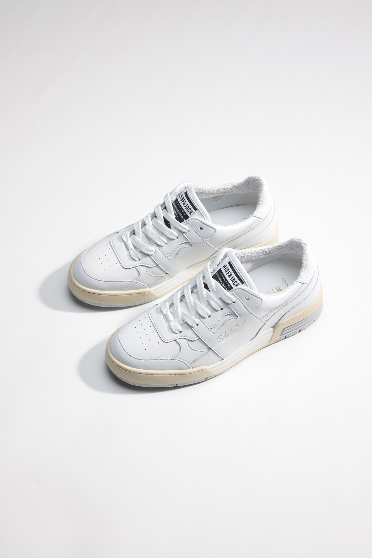 Hide&amp;jack Low Top Trainer - Raby White